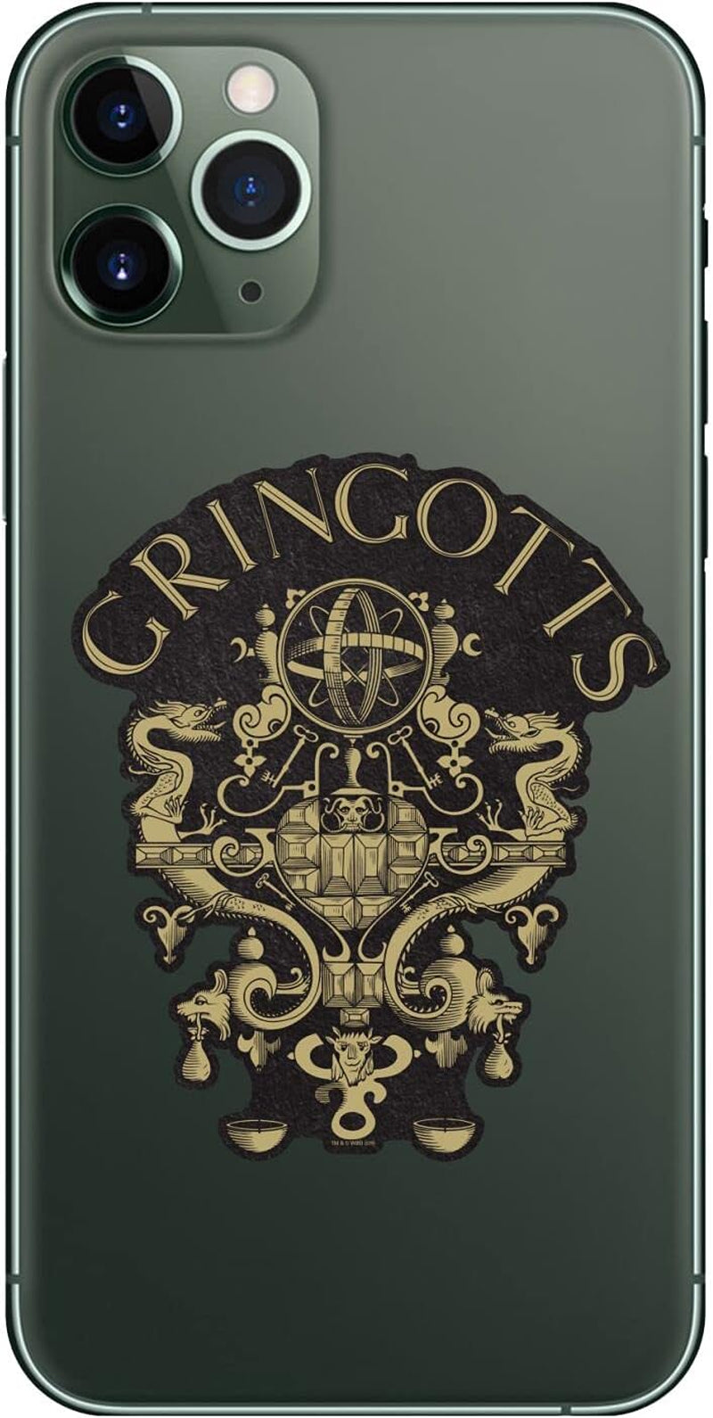 Head Case Designs Officially Licensed Harry Potter Hufflepuff 1 Crests and Shields 2 Matte Skin Decal Sticker Compatible with Apple Samsung Huawei Sony LG Mobile Phones  Head Case Designs Gringotts  