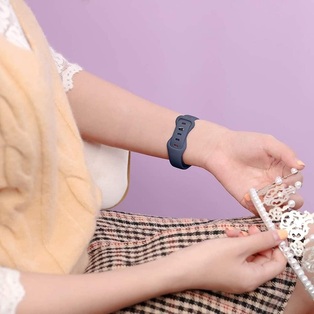 AEHON Slim Narrow Bands for Garmin Vivoactive 3/3 Music/Forerunner 245/645/Vivomove Hr/Venu Sq 20Mm Soft Silicone Sport Wristbands  AEHON   