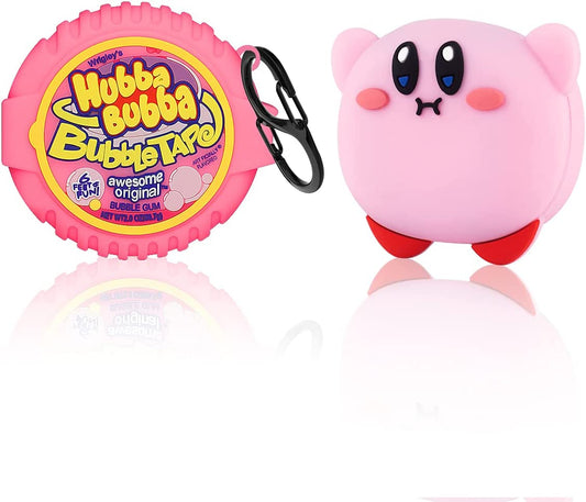 2PACK Cute Case for Galaxy Buds 2 Case (2021)/Galaxy Buds Pro Case (2021)/Buds Live Case (2020),3D Cartoon Kabi&Bubble Gum Silicone Protective Cover for Samsung Buds Pro/Buds 2/Buds Live Charging Case  AIBEAMER   