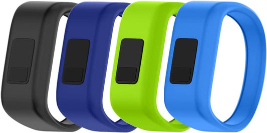QGHXO Band for Garmin Vivofit Jr/Vivofit Jr. 2, Soft Silicone Replacement Watch Band Strap for Garmin Vivofit Jr/Vivofit Jr. 2 Activity Tracker, Small, Large  QGHXO   