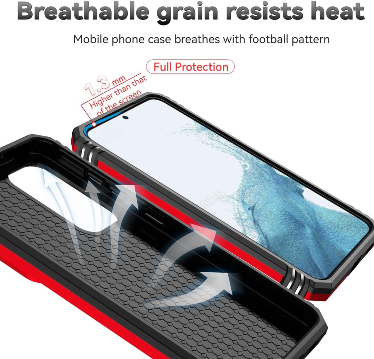 Yodueiv for Galaxy S23 Case, Samsung S23 SM-S911U with Tempered Glass Screen Protector and Slide Camera Cover, Magnetic Ring Car Mount Holder Kickstand Protective Cover for Samsung Galaxy S23 5G Red  Yodueiv   