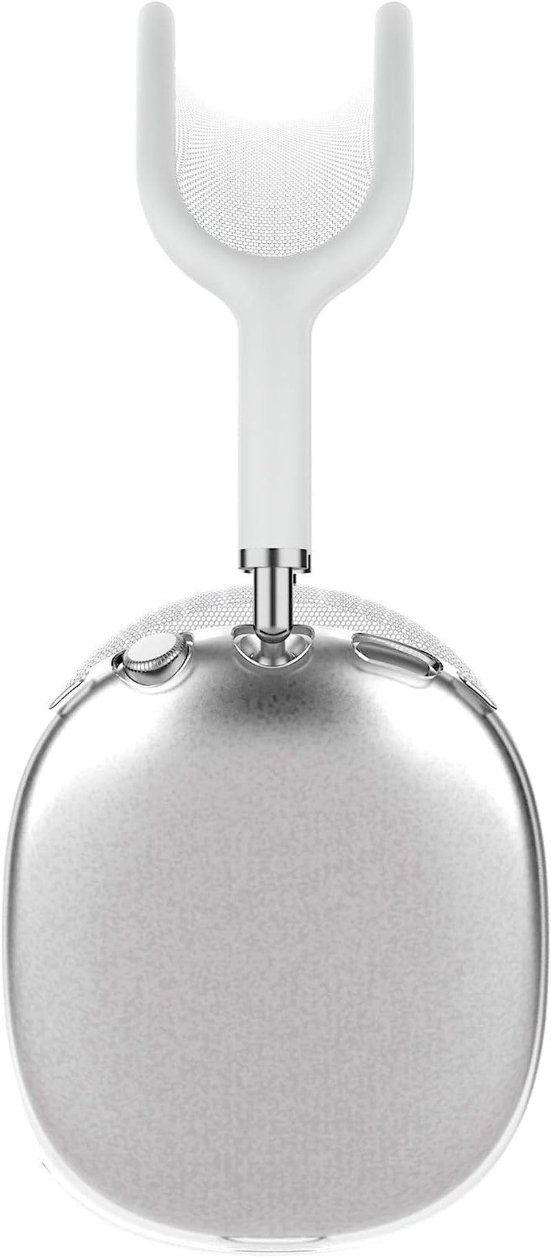 Headphones Protective Case Compatible with Airpods Max Headphones ,Soft Silicone Earbuds Cover Cases for Airpods Max Headphones Accessories (Gray)  Chofit Clear  