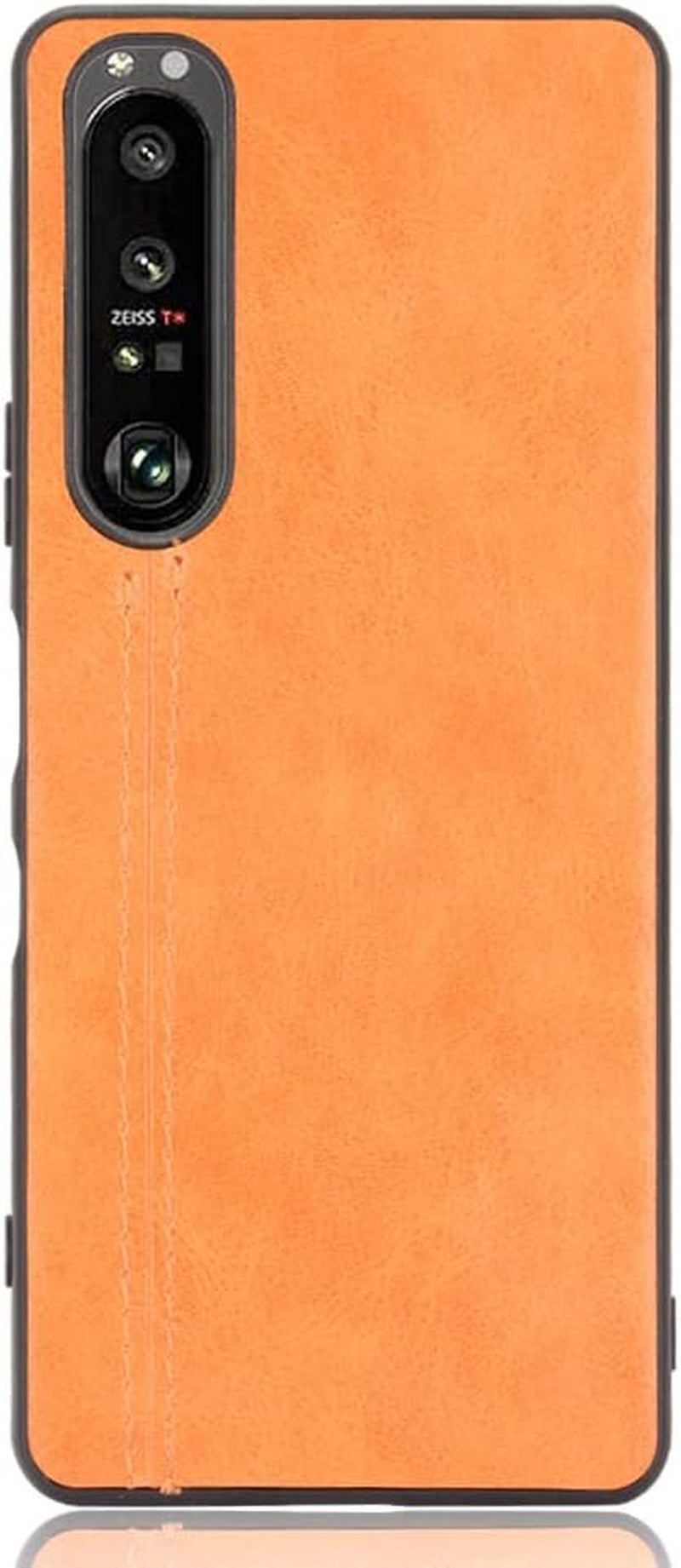 Phone Case for Sony Xperia 1 III, Case for Sony Xperia 1 III Cow-Like PU Leather Style Protector Cover, Non-Slip Shockproof Cover for Sony Xperia 1 III Case  Generic   