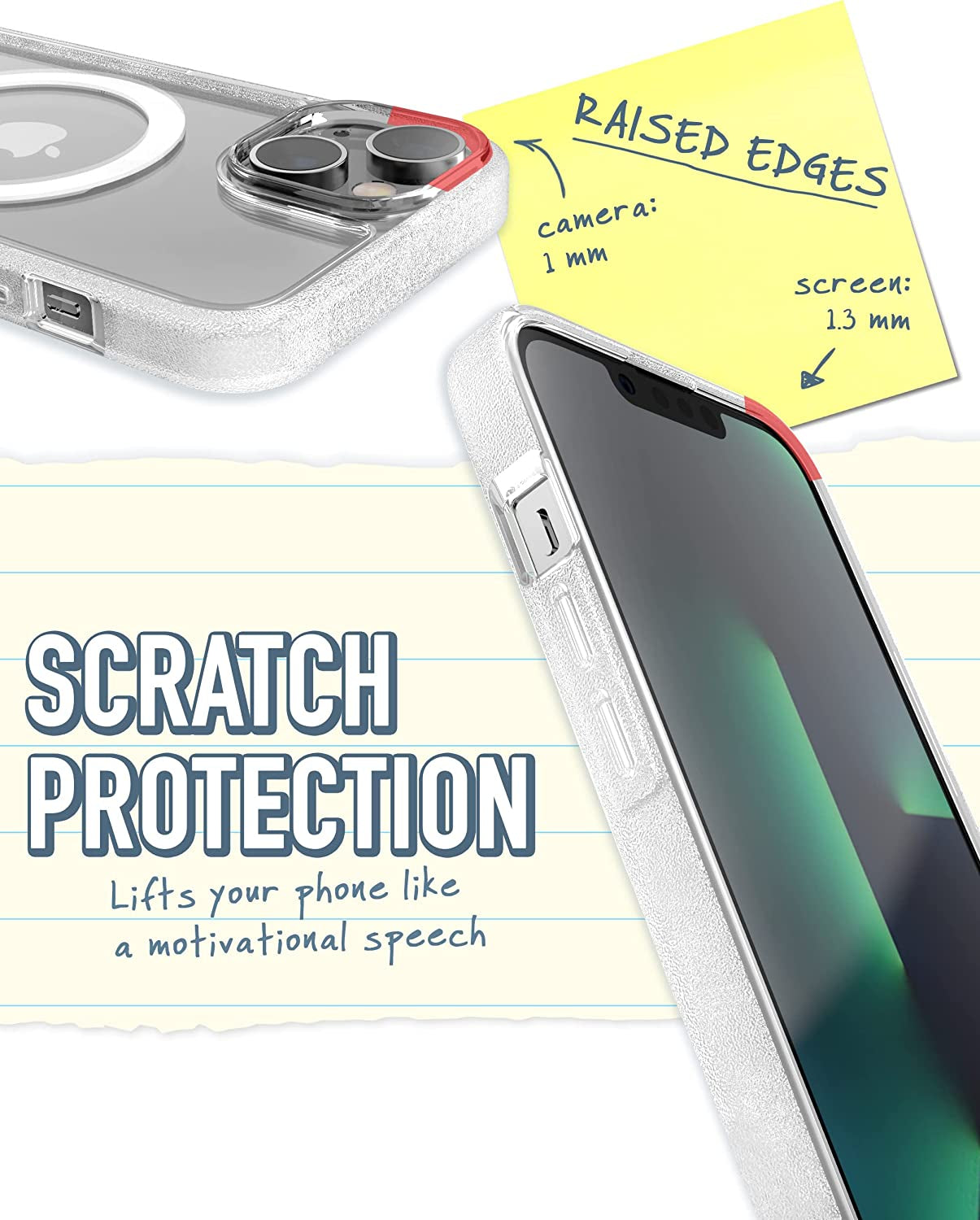 Smartish Iphone 14 Slim Case - Gripmunk Compatible with Magsafe [Lightweight + Protective] Thin Grip Cover with Microfiber Lining - Nothin' to Hide  Smartish   