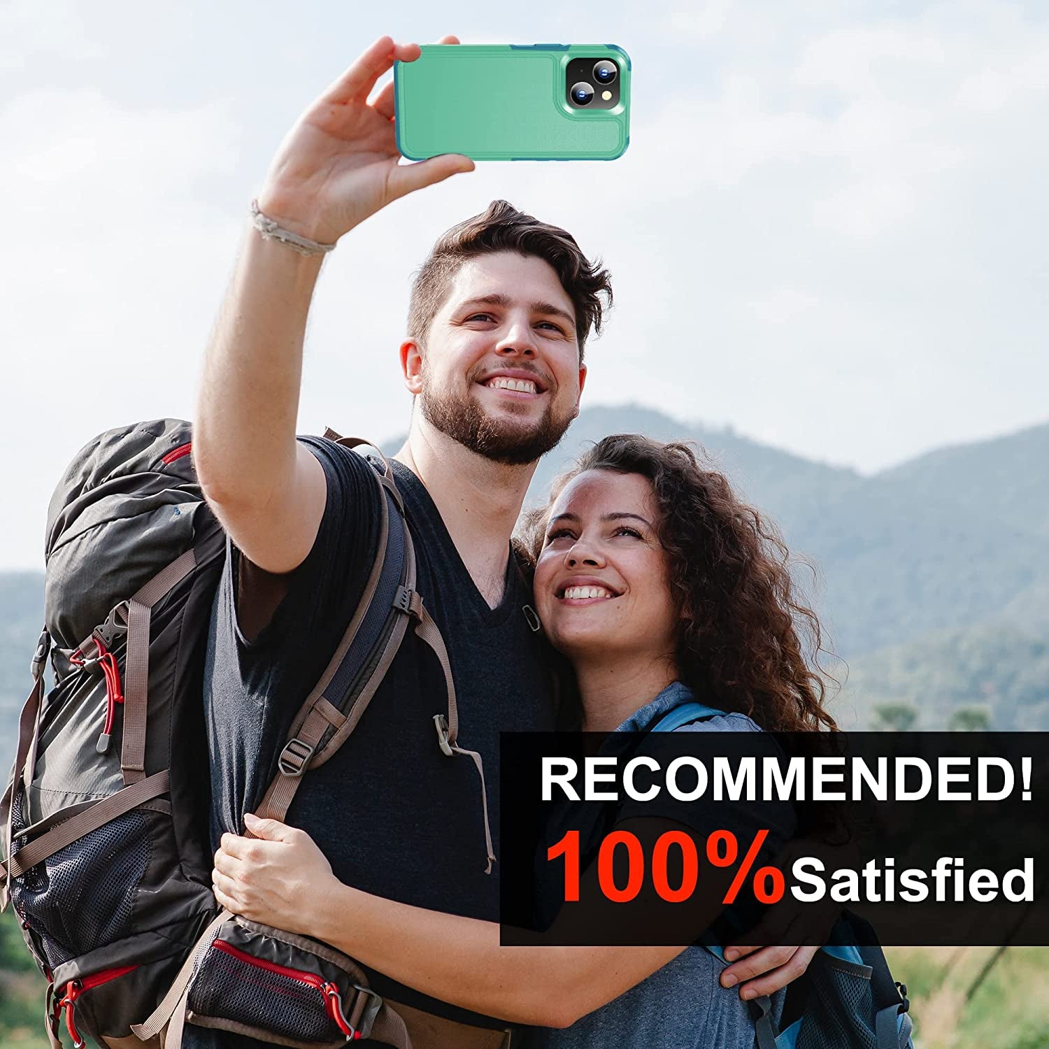 Xiwxi Magnetic for Iphone 14 Case [Compatible with Magsafe][Military Grade Drop Protection] [Glass Screen Protector+Camera Lens Protector] Non-Slip Full-Body Shockproof Phone Case,Green  xiwxi   