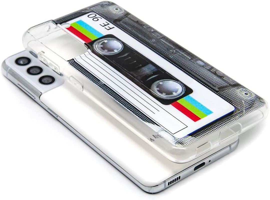 Fateam Case for Galaxy S21 5G, Shockproof Scratchproof with TPU Soft Bumper Retro Cassette Tape Case Compatible with Samsung Galaxy S21 5G (6.2 Inch)  FAteam   