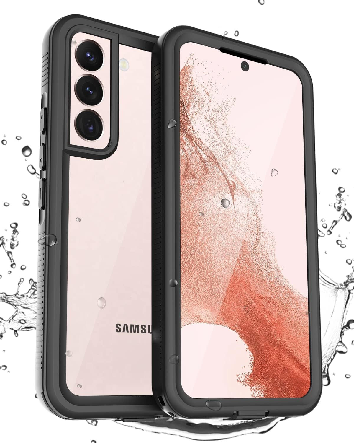 WIFORT for Samsung Galaxy Note 20 Ultra Waterproof Case Built-In Screen Protector Water Resistant Cover Protective Drop Protection Hard, Shockproof Full Body Case for Samsung Note 20 Ultra 5G, Teal  WIFORT Black S22 