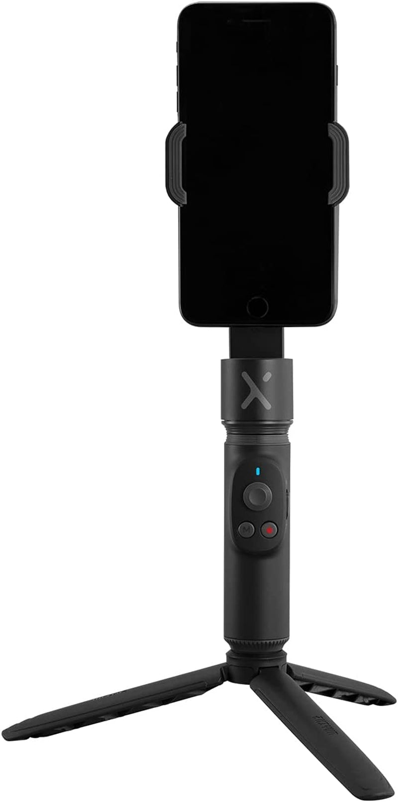 Zhiyun Smooth X Foldable 2-Axis Smartphone Gimbal Stabilizer for Iphone 13 12 11 Pro Xs Max Xr X 8 plus 7 6 SE Android Cell Phone Samsung Galaxy S21 Ultra Note10 S10 Black Google Pixel 6 Pro - Black  zhi yun   