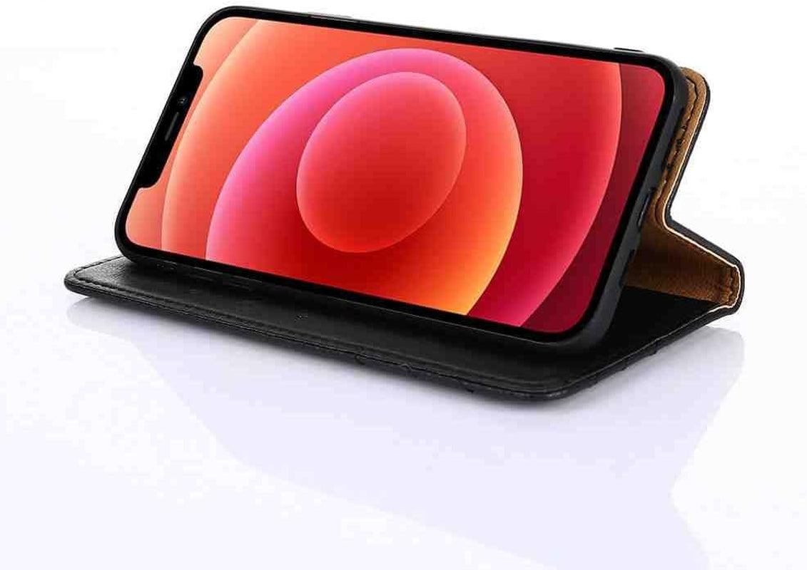 Cyr-Guard Phone Cover Wallet Folio Case for LG V30, Premium PU Leather Slim Fit Cover for LG V30, Anti-Dirt, Black  Cyr-Guard   