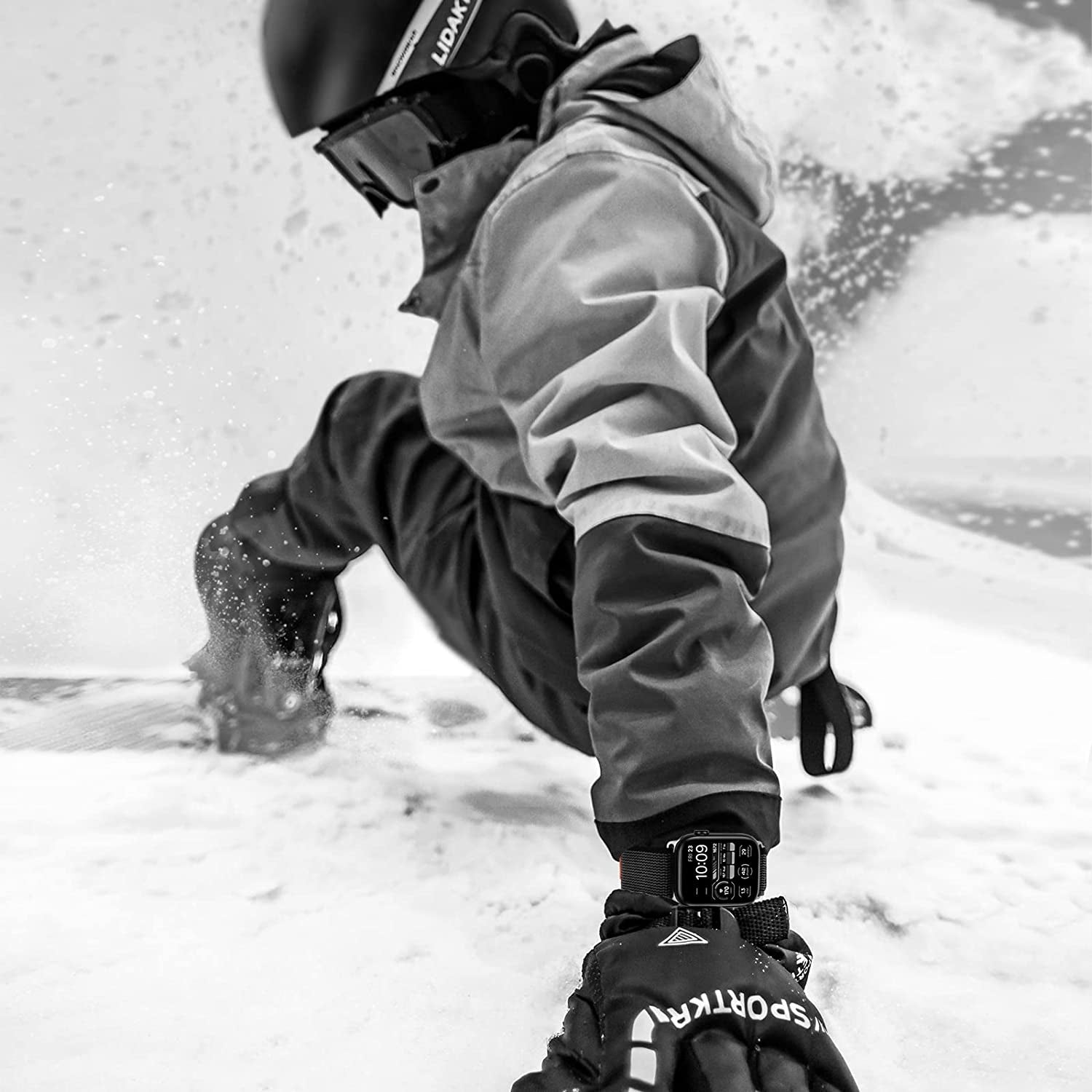 Trail Loop - Nylon Band with a Convenient Pull Tab Compatible with Apple Watch Band 49Mm 45Mm 44Mm 42Mm 41Mm 40Mm 38Mm for Apple Watch Ultra Iwatch Series SE 8 7 6 5 4 2 3 1  ONFNZ   