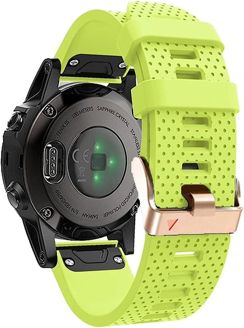 IRJFP Watch Band for Garmin Fenix 6S/ 6S Pro Soft Silicone 20Mm Replacement Women Strap for Fenix 5S/ 5S Plus/D2 Delta S Smartwatch  IRJFP R For D2 Delta S 