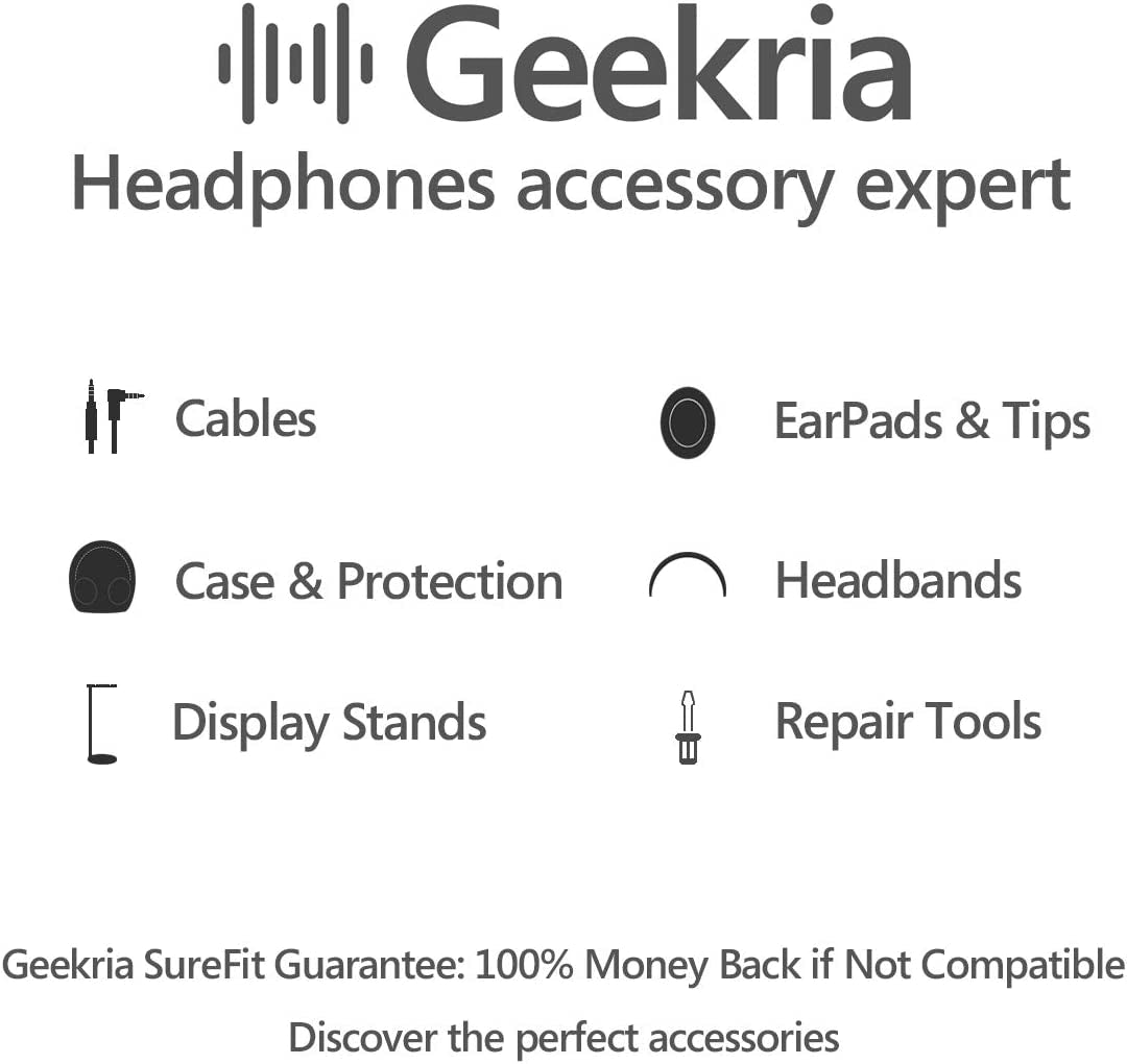 Geekria Shield Earbuds Case Compatible with Beats Powerbeats Pro True Wireless Earbuds, Replacement Protective Hard Shell Travel Carrying Bag with Cable Storage (Grey)  GEEKRIA   