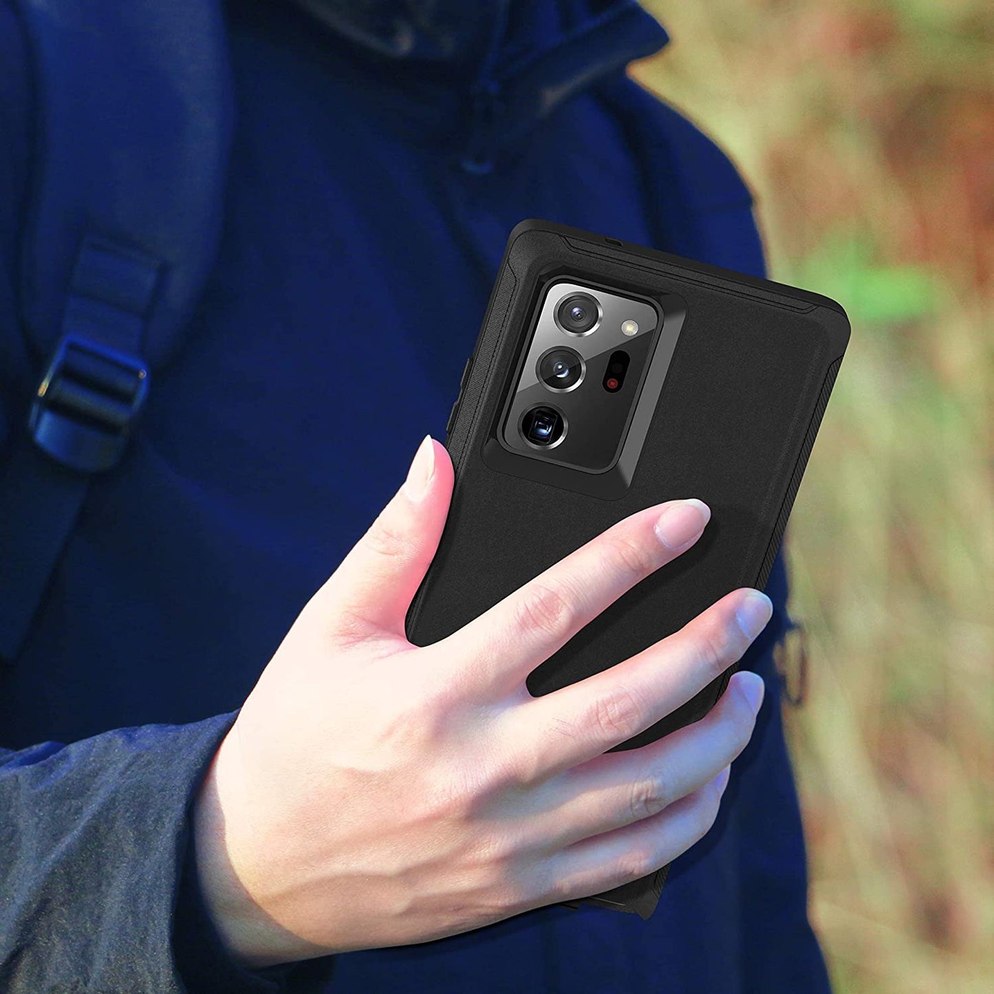 MXX Galaxy Note 20 Ultra Heavy Duty Case - 3 Layers, Rugged Rubber Shockproof Protection (Black)  MXx Accessories inc   