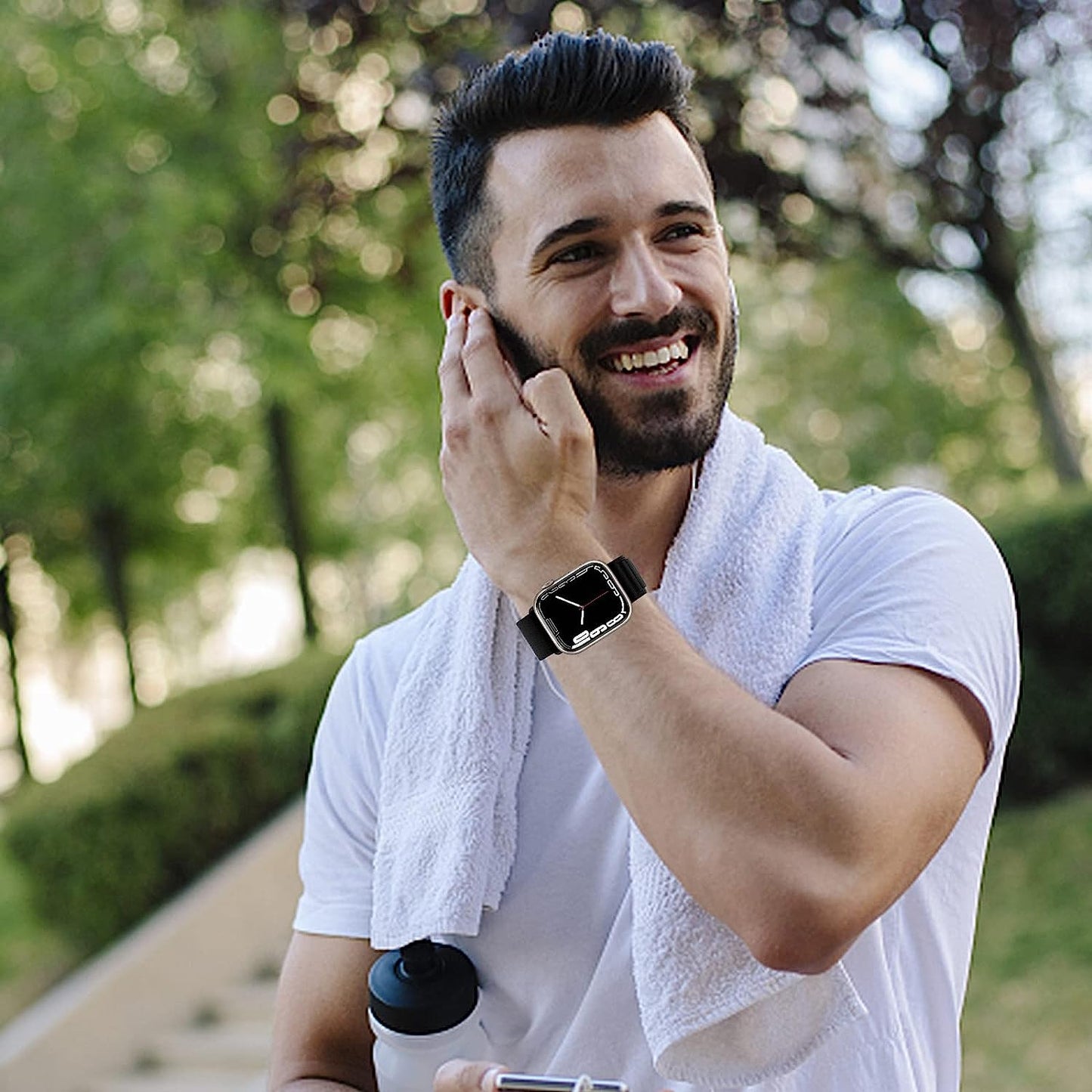 5 Pack Alpine Loop Bands Compatible with Apple Watch Ultra Band 49Mm 45Mm 44Mm 42Mm Women Men, Rugged Woven Nylon Sport Band with G-Hook for Apple Watch Ultra Iwatch Series 8 7 SE 6 5 4 3 2 1  Aupcdbe   