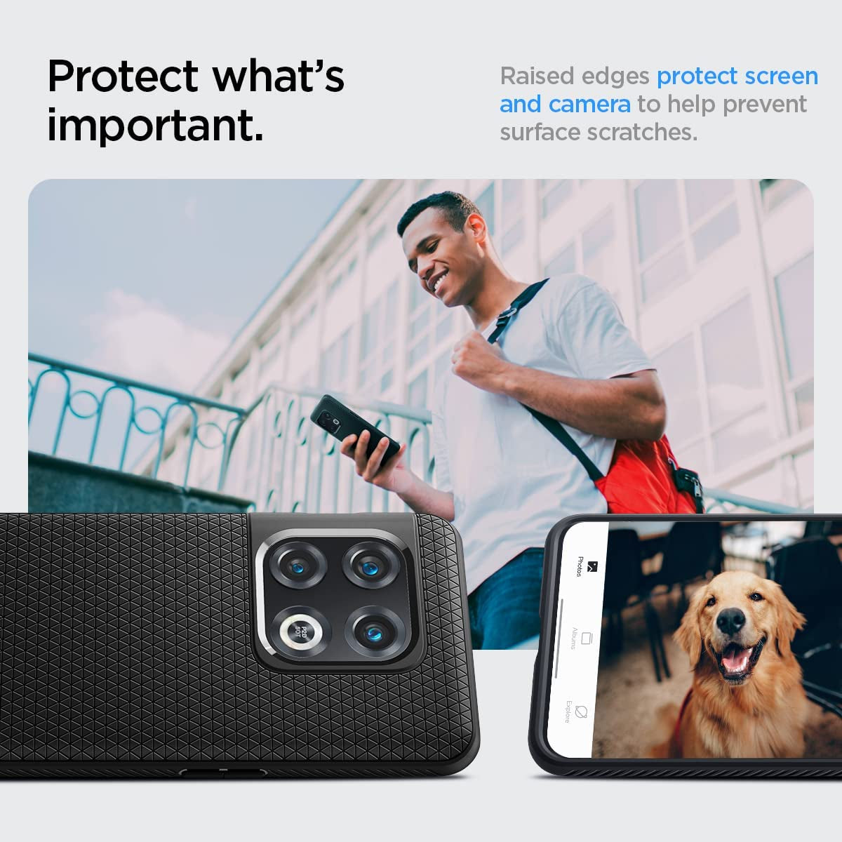 Spigen Liquid Air Armor Designed for Oneplus 10 Pro 5G Case (2022) - Matte Black  Spigen   