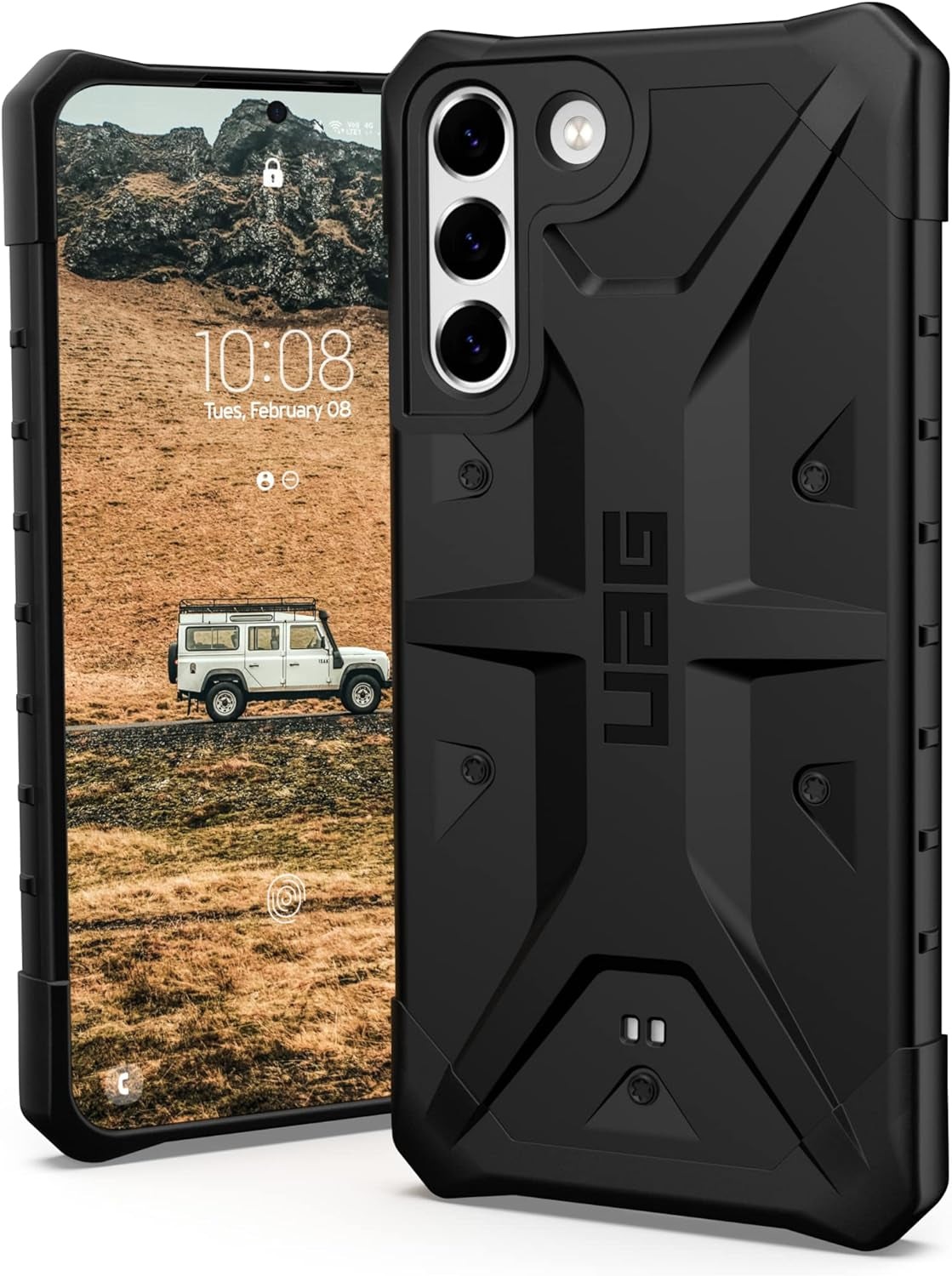 URBAN ARMOR GEAR UAG Designed for Samsung Galaxy S22 plus Case Blue Mallard Rugged Lightweight Slim Shockproof Pathfinder Protective Cover, [6.6 Inch Screen]  URBAN ARMOR GEAR Pathfinder - Black  