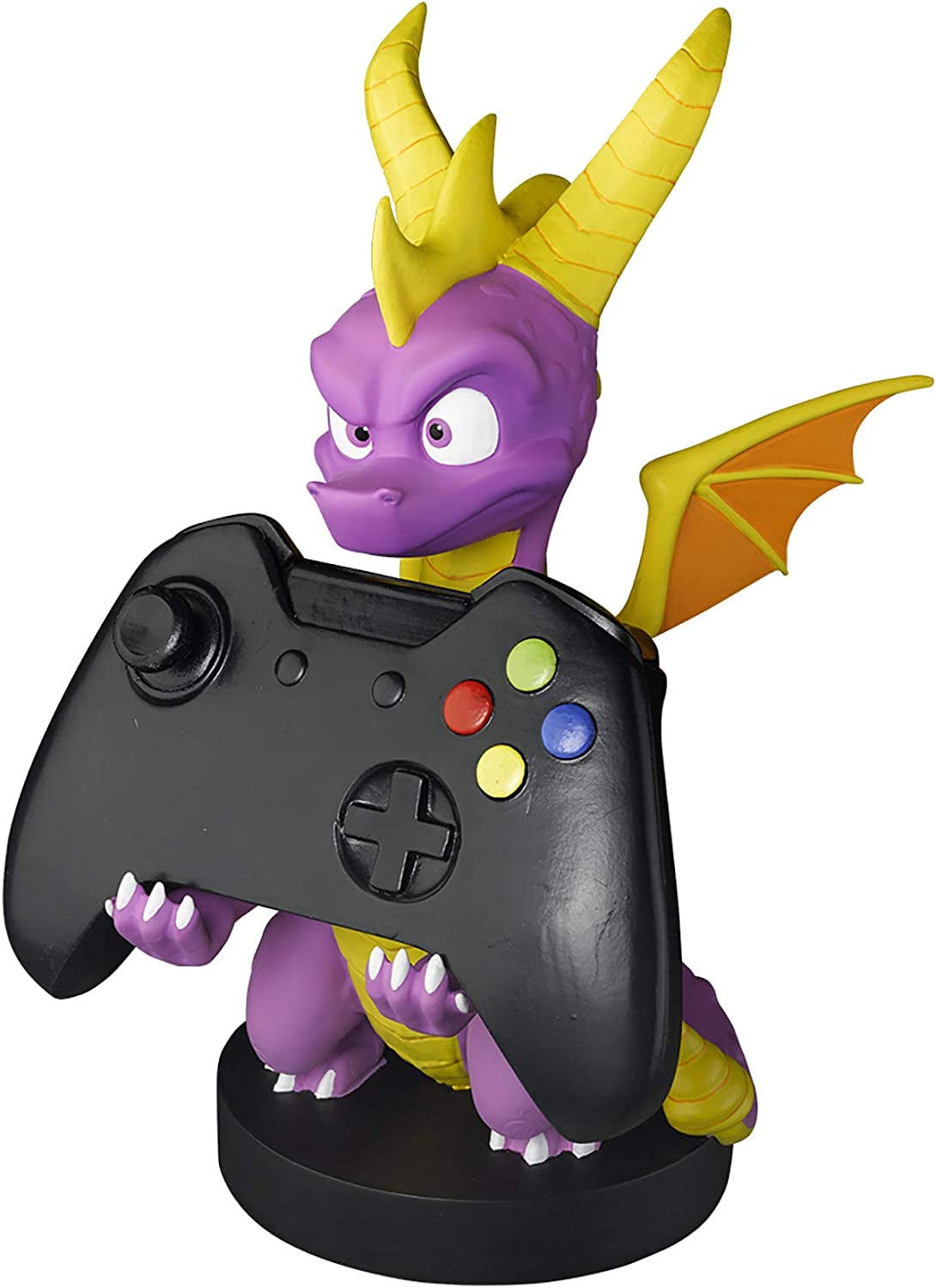 Exquisite Gaming: Spyro Cable Guy, Holds Playstation and Xbox Game Controllers, Stands 8'' Tall, Comes with a 2M Cable for Charging Your Device, Works with All Smart Phones  Exquisite Gaming   