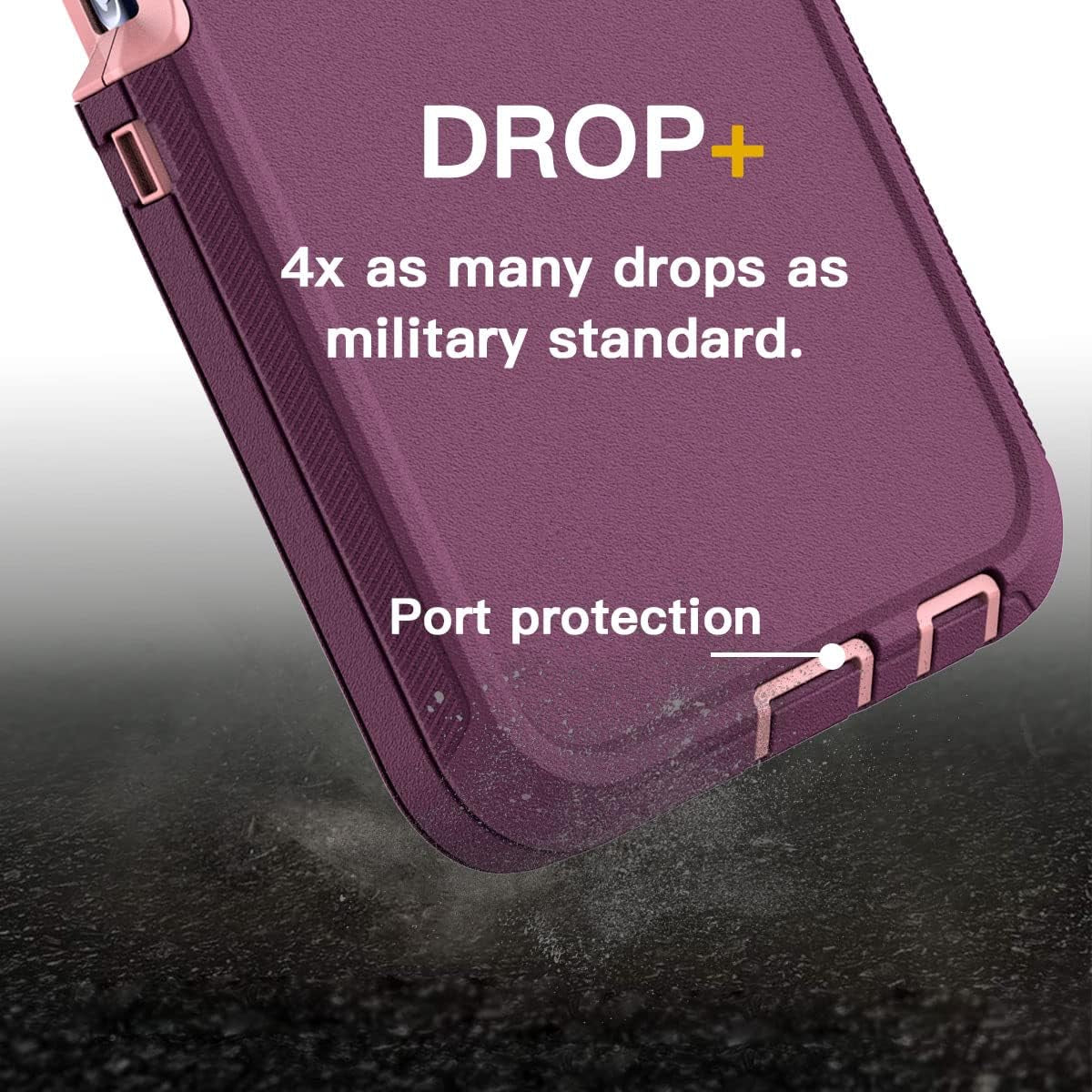 Aicase for Galaxy A03S Case,Heavy Duty Drop Protection Full Body Rugged Shockproof/Dust Proof Military Protective Tough Durable Phone Cover for Samsung Galaxy A03S(US Version)  AICase   