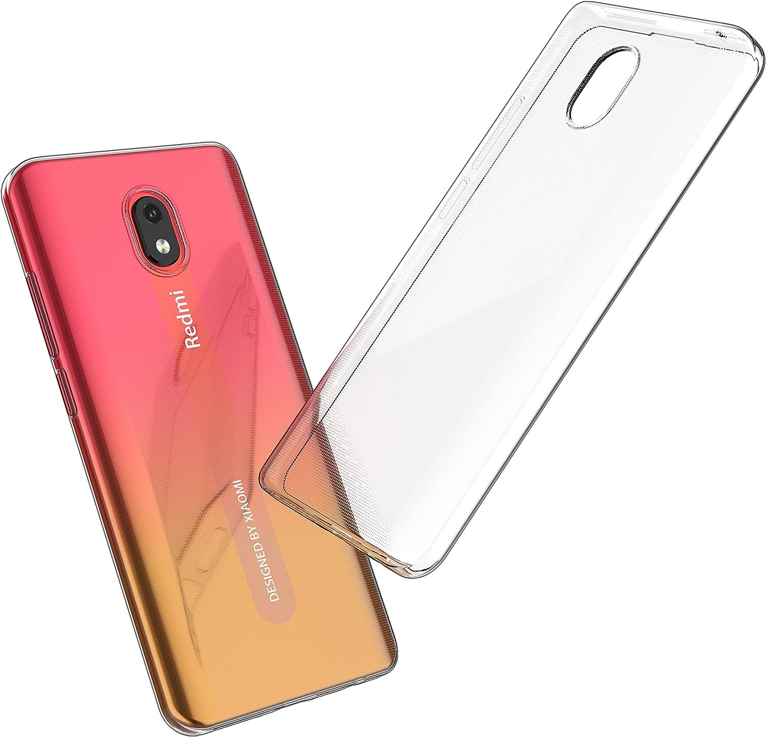 Caseexpert Xiaomi Redmi 8A Case, Pattern Soft Slim Gel Silicone TPU Back Cover Case for Xiaomi Redmi 8A Transparent  CaseExpert   