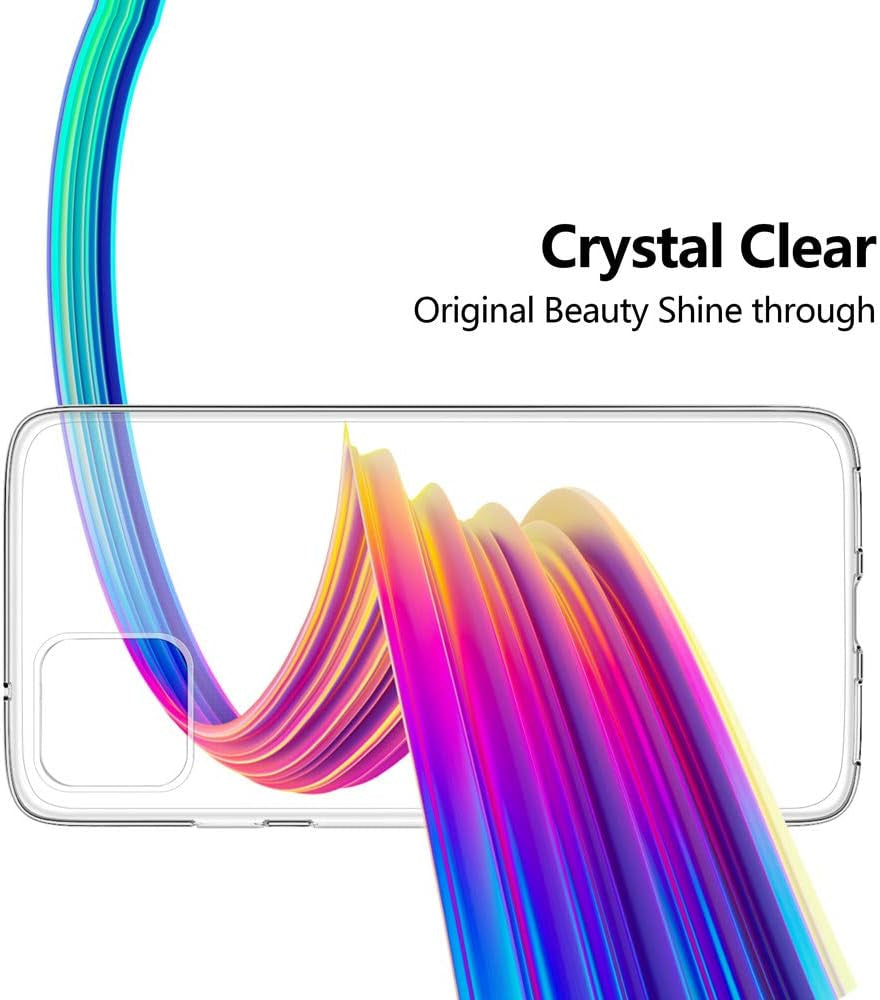 For Google Pixel 4A 5G Clear Case Slim Thin Silicone Soft Skin Phone Cases Flexible TPU Lightweight Gel Rubber Anti-Scratches Shock Absorption Protective Cases Cover for Pixel 4A 5G,Crystal Clear  EGALO   
