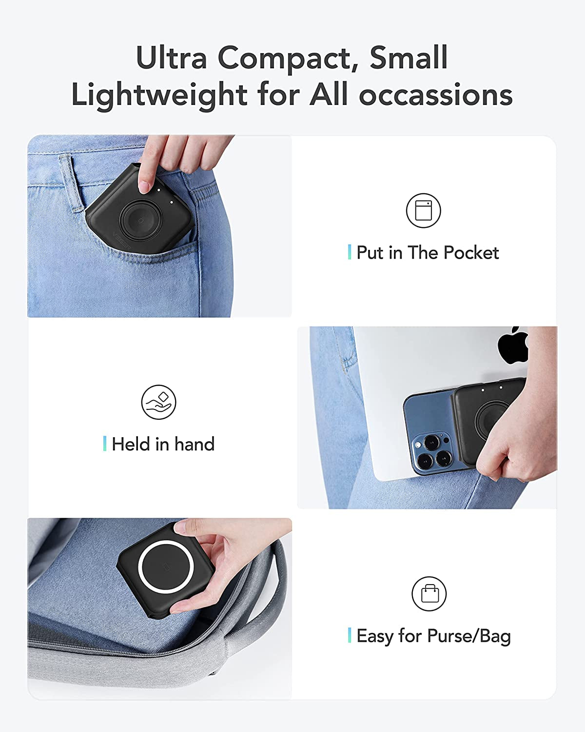3 in 1 Wireless Charging Station, VEGER Travel Charger for Multiple Devices, Fast Wireless Charging Pad for Iphone 14/13/12/11/X/Xr/Xs/8 Series, Airpods, Apple Watch 7/6/5/4/3, Qi Phones Earbuds More  Shenzhen Autige Technology Co.,Ltd   