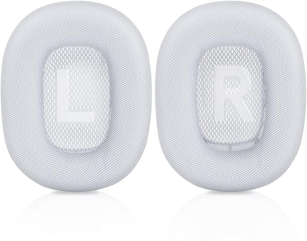 Link Dream Replacement Ear Cushion for Airpods Max Memory Foam with Protein Leather Magnetic Ear Pads for Airpods Max (Black)  Link Dream Silver  