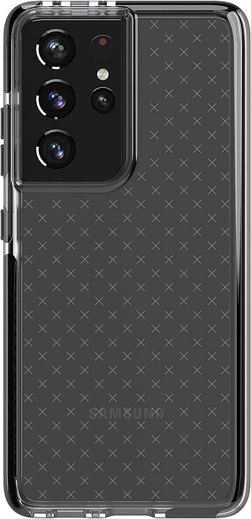 Tech21 Evoslim Phone Case for Samsung S21 5G - 8 Ft. Drop Protection, Charcoal Black  tech21 Smokey/ Black Evo Check Galaxy S21 Ultra 5G