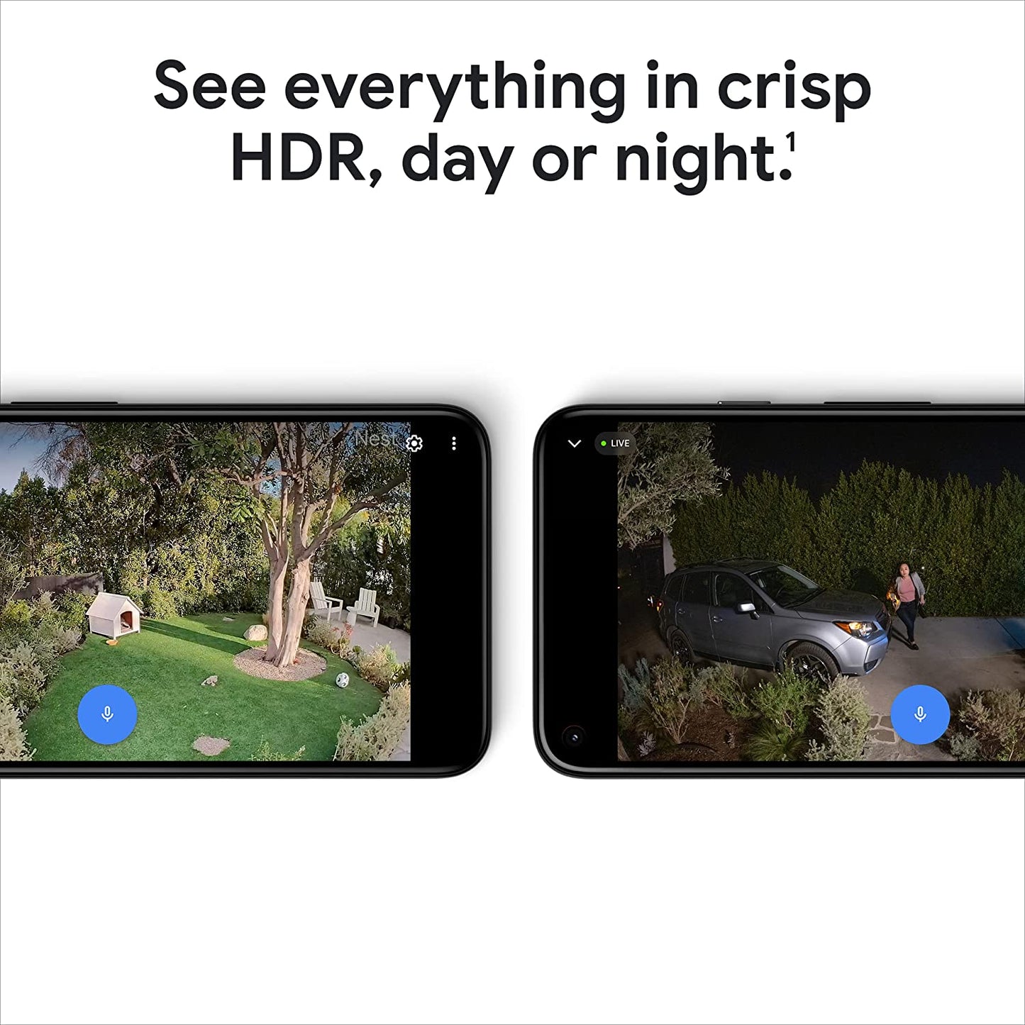 Google Nest Cam with Floodlight - Outdoor Camera - Floodlight Security Camera  Google   