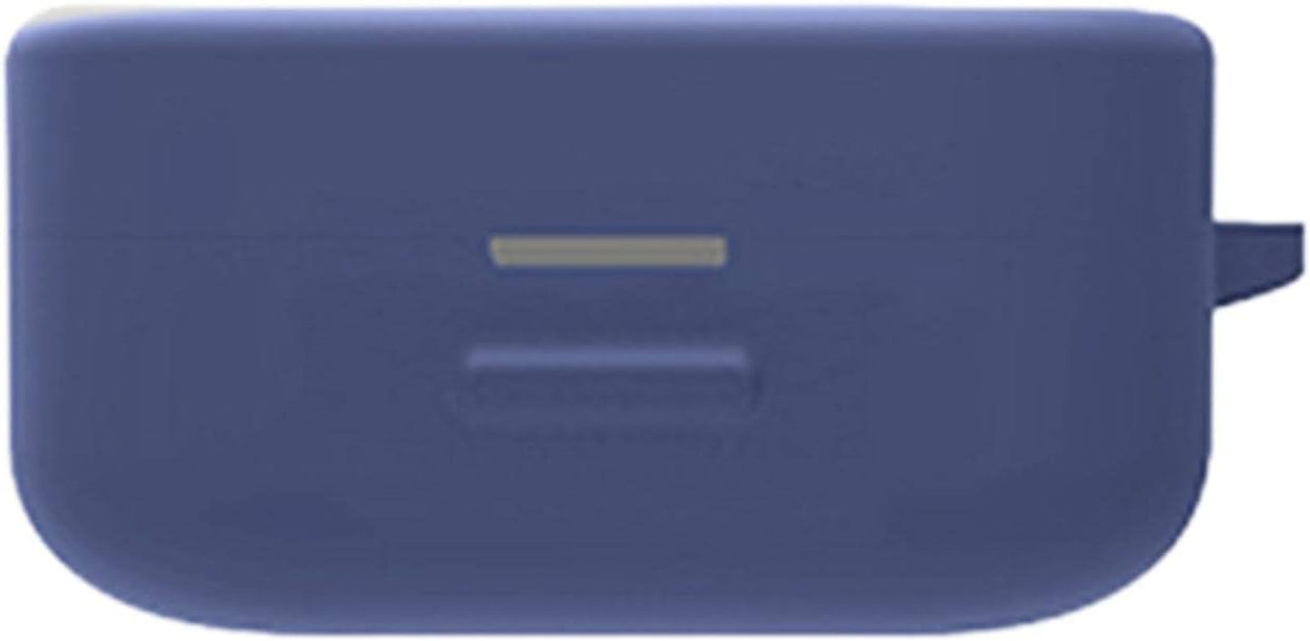 Aeihevo Silicone Case Cover for Sony Linkbuds WF-L900 | Scratch Shock Resistant Liquid Protective Sleeve Skin Cover | Soft Liquid Silicone Cover with Keychain for Wireless Earbuds  Aeihevo Dark Blue  