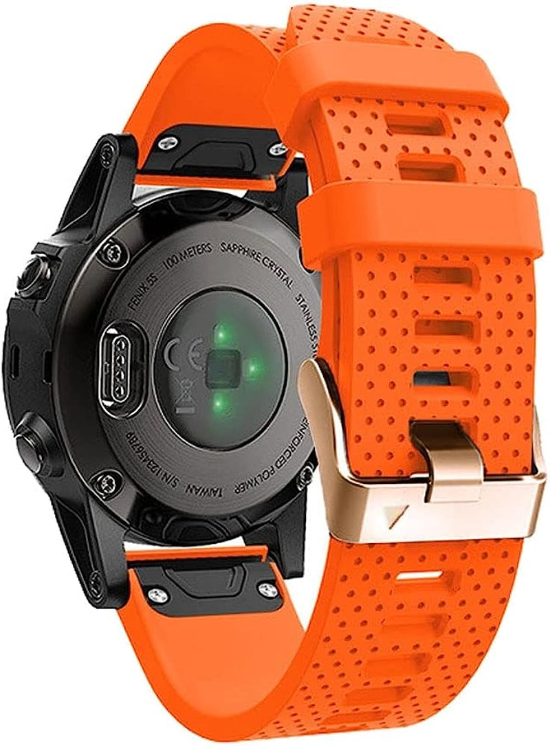 LKDJNC 20Mm for Fenix 6S 5S Smart Watch Strap Silicone Band for Garmin Fenix 5X 5 plus 6X 6 Pro Quick Release Wristband Bracelet Correa  LKDJNC G 20mm Fenix 6SPro 