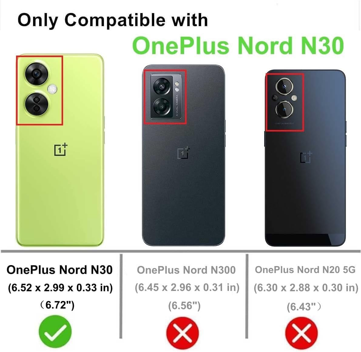 NZND Case for Oneplus Nord N30 5G / Nord CE 3 Lite 5G with Tempered Glass Screen Protector (Maximum Coverage), Full-Body Protective [Military-Grade], Magnetic Car Ring Holder Cover Case (Green)  NZND   