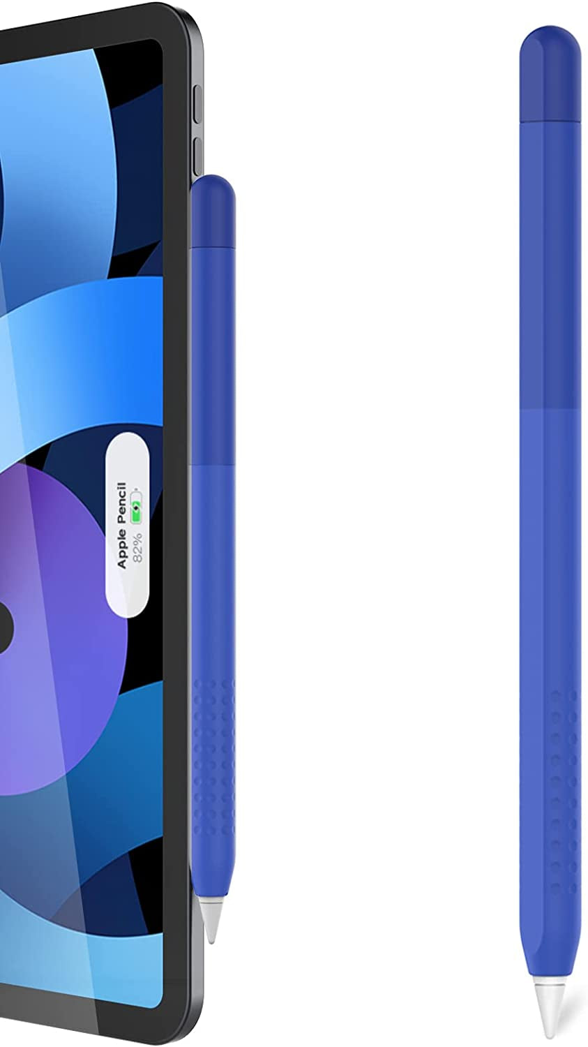 Delidigi Pencil Case Compatible with Apple Pencil 2Nd Generation Case, Gradient Color Case Sleeve Silicone Cover Accessories for Apple Pencil 2Nd Gen(Gradient Pink)  Delidigi Sea Blue  