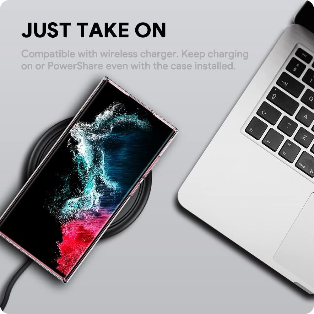 TPU for Samsung Galaxy S22 Ultra Case Clear, Galaxy S22 Ultra Case, Ultra [Slim Thin] Flexible TPU Scratch Resistant Gel Rubber Soft Silicone Protective Case Cover for Galaxy S22 Ultra(Clear)  CASEVASN   