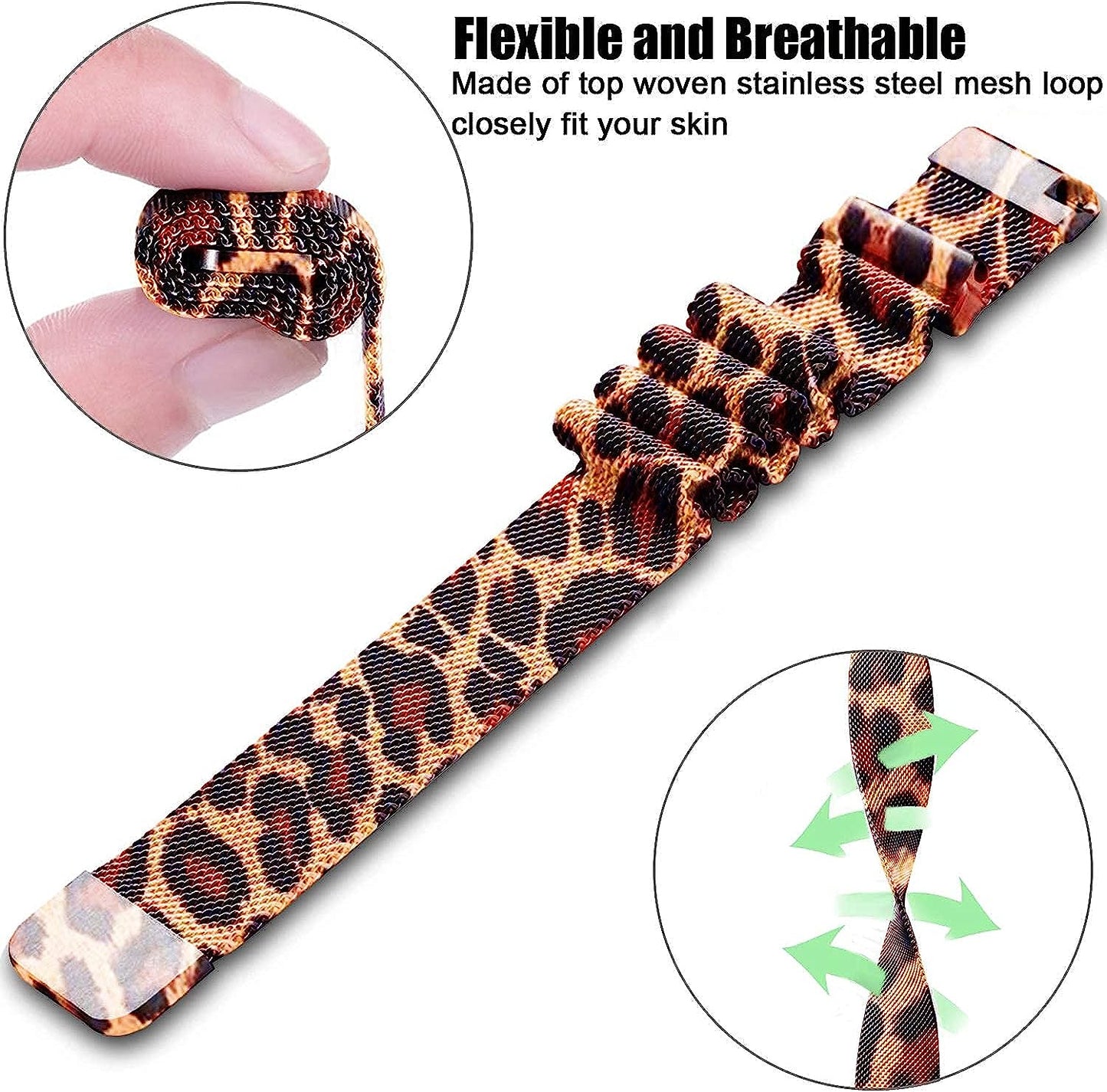 Stan Lee Watch Band Compatible with Samsung Galaxy Watch (46Mm), 22Mm Stainless Steel Magnetic Mesh Watch Band Quick Release Strap for Samsung Gear S3 Classic/Frontier  Stan Lee   