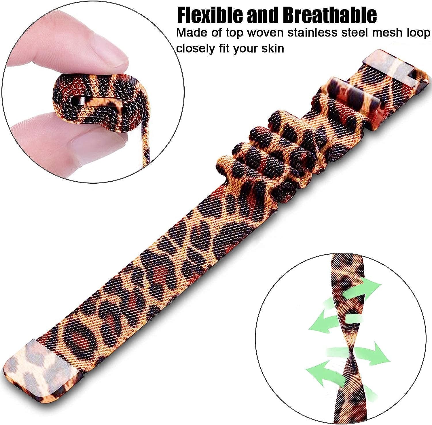 Stan Lee Watch Band Compatible with Samsung Galaxy Watch (46Mm), 22Mm Stainless Steel Magnetic Mesh Watch Band Quick Release Strap for Samsung Gear S3 Classic/Frontier  Stan Lee   