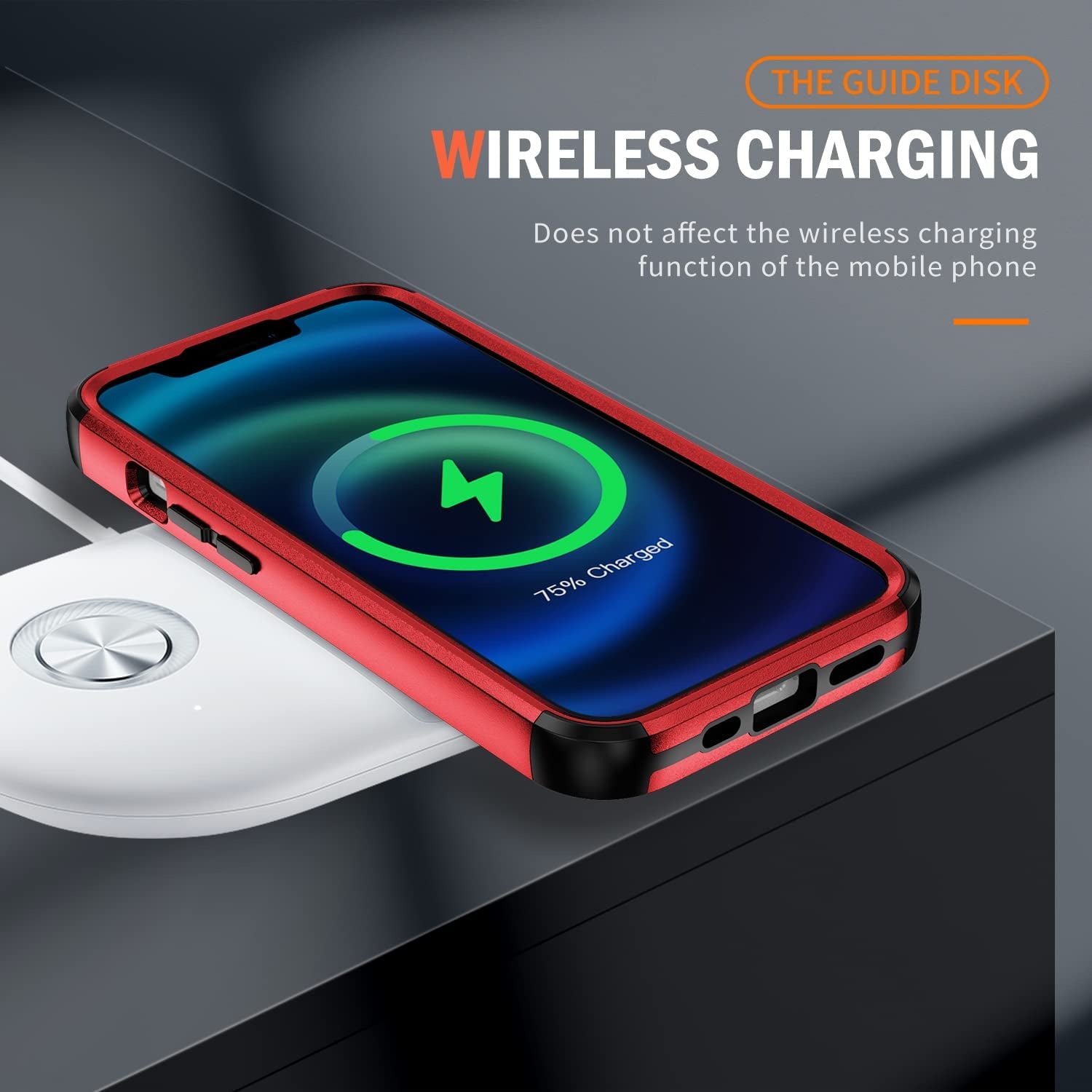 Ezanmull for Iphone 14 Case, [Shockproof] [Dropproof] [Full-Body] [2+Tempered Glass Screen Protector + 2+Tempered Camera Lens Protector] Heavy Duty Protection Phone Case for Apple Iphone 14 (Red)  Ezanmull   