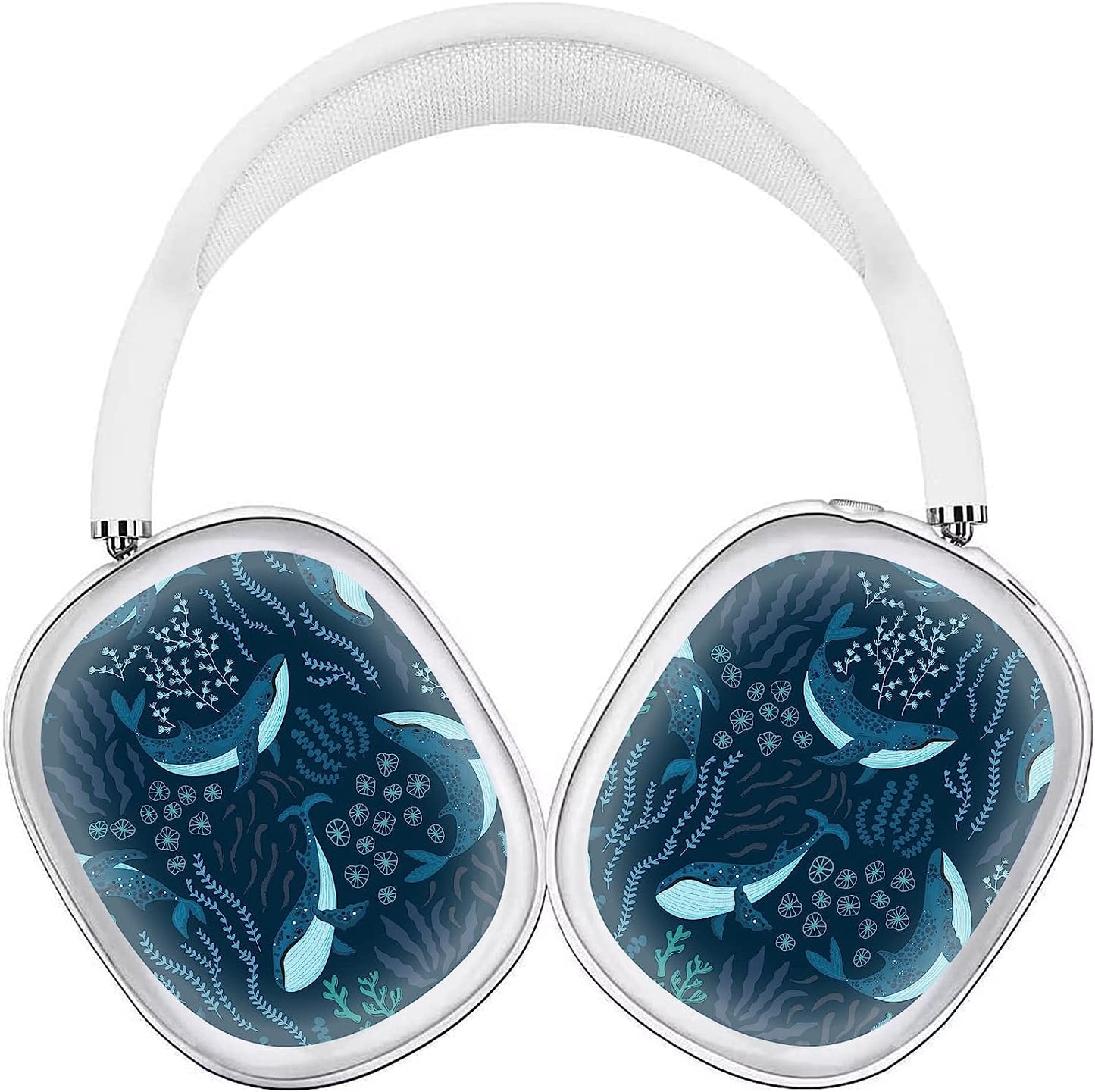 WINCHIHAN Printed Soft TPU Anti-Scratch Protective Case Cover Compatible with Airpods Max Headphones # A20391  WINCHIHAN   