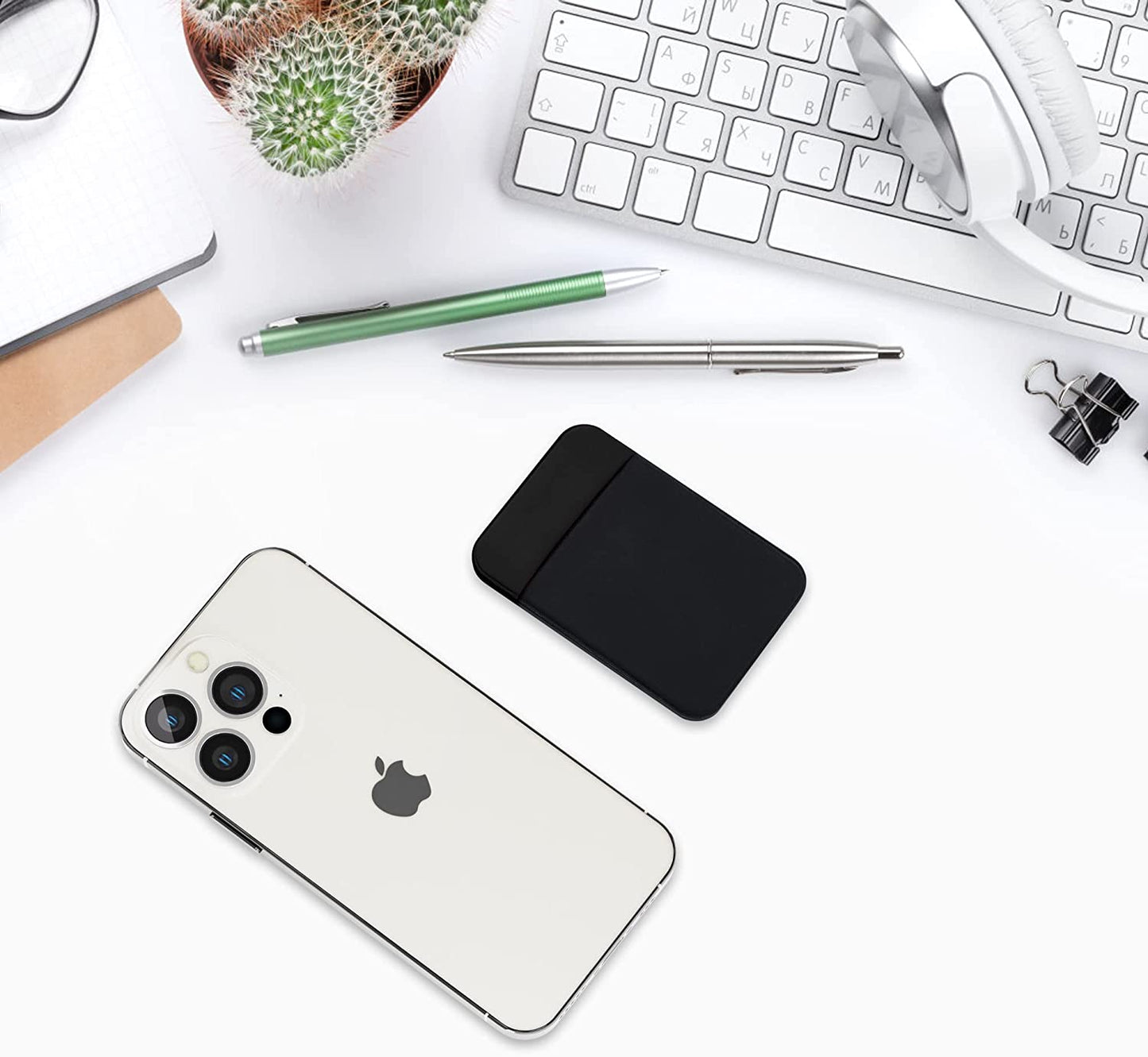 MAGKOTA Stretchy Fabric Magsafe Wallet Easily Hold 5 Cards, Compatible with Iphone 14 Pro Max/14 Pro/14 Plus/14/Iphone 13 Pro Max/13 Pro/13/Iphone 12/12 Pro/12 Pro Max  MAGKOTA   