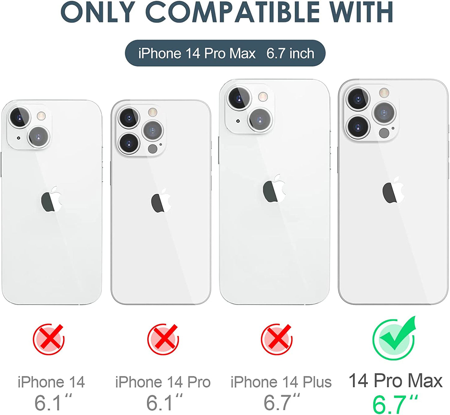 Hython Case for Iphone 14 Pro Max Case Glitter, Cute Sparkly Clear Glitter Shiny Bling Sparkle Cover, Anti-Scratch Soft TPU Slim Fit Shockproof Protective Phone Cases for Women Girls, Black Glitter  Hython   