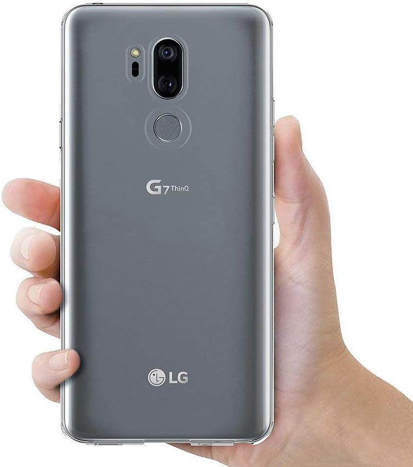 Maijin Case for LG G7 Thinq/Lg G7 plus Thinq (6.1 Inch) Soft TPU Rubber Gel Bumper Transparent Back Cover  MaiJin   