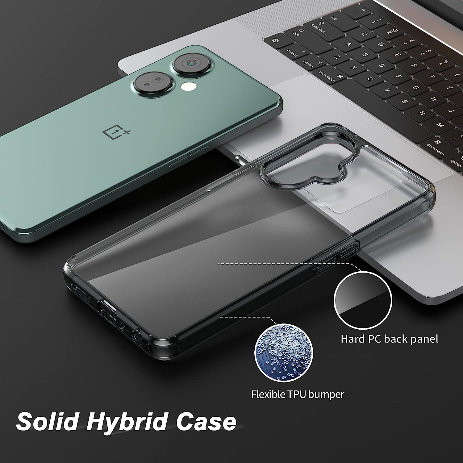 Foluu for Oneplus Nord N30 5G/Oneplus Nord CE 3 Lite 5G Case, Hard PC Back & Soft TPU Bumper Protective Shockproof Case for Oneplus Nord N30 5G 2023  Foluu   