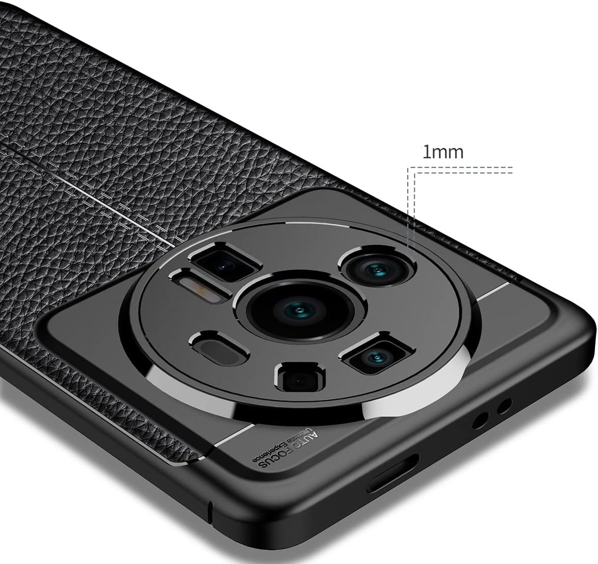 Cruzerlite Case Compatible with Xiaomi Mi 12 Ultra Case Carbon Fiber Texture Design Cover Anti-Scratch Shock Absorption Case Made for Xiaomi Mi 12 Ultra Case (2022) (Leather Black)  Swiss Case Limited   