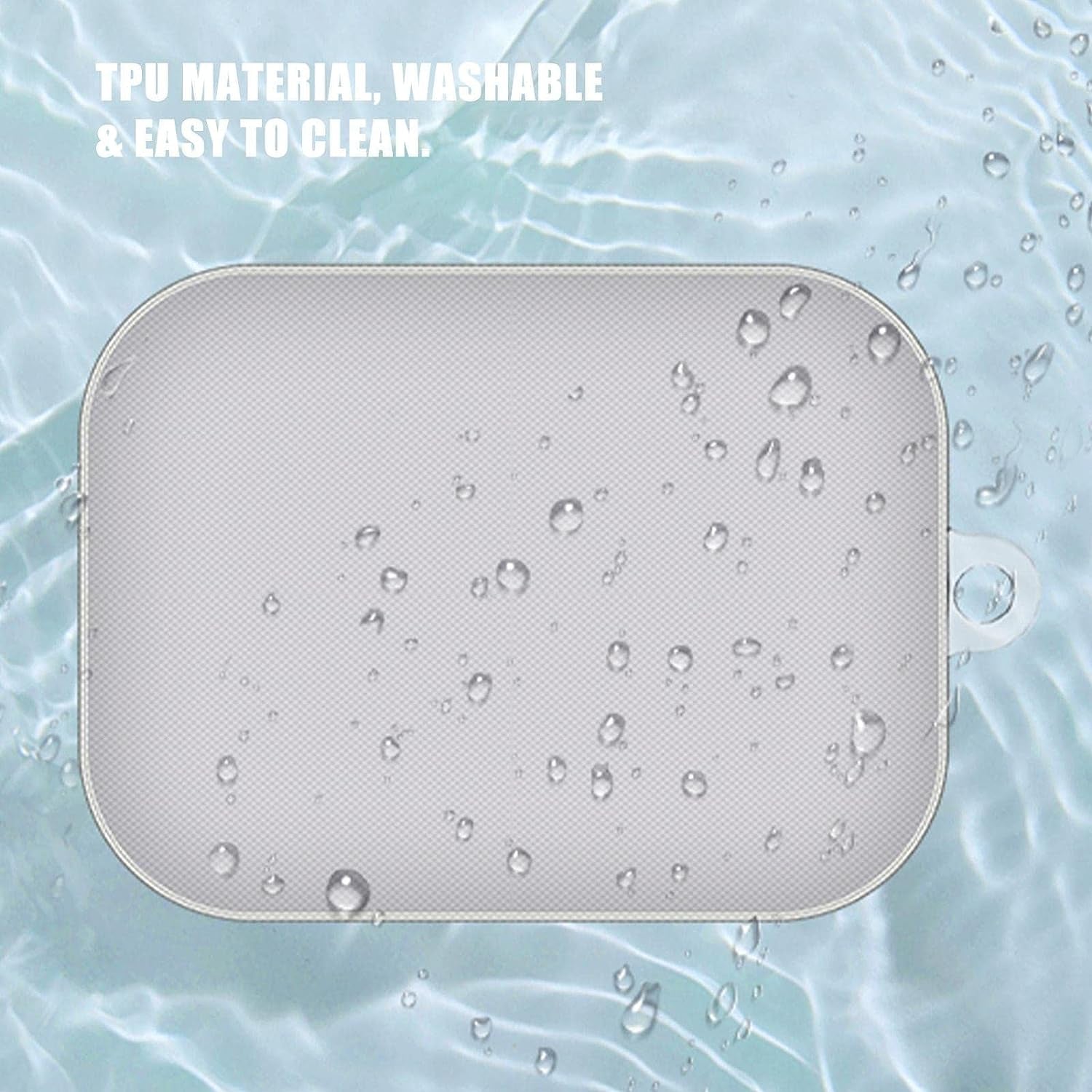 Aeihevo [2-Pack] Transparent Case Cover for Sony Linkbuds WF-L900 | Shockproof Full Body Protection Sleeve Skin Cover | Soft TPU Clear Cover with Carabiner for Wireless Earbuds  Aeihevo   