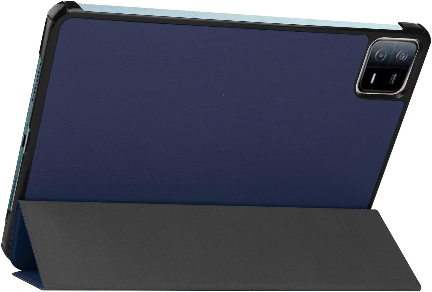 Dwaybox Case for Xiaomi Pad 6/Xiaomi Pad 6 Pro 2023 11.0 Inch, Folio Slim Lightweight Hard Shell Smart Protective Cover with Multi-Angle Stand -Dark Blue  DWaybox   