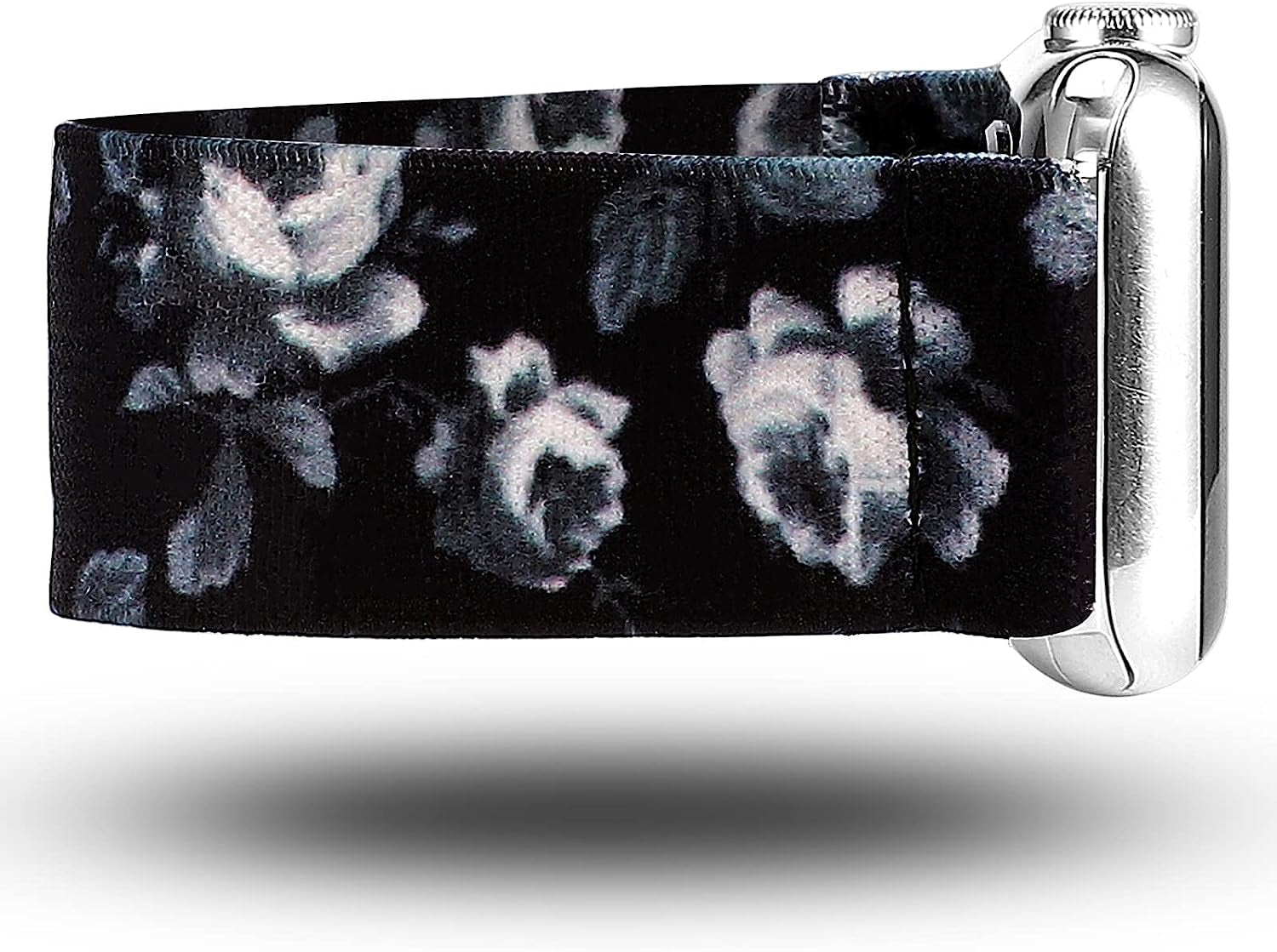 TOYOUTHS Elastic Band Compatible with Apple Watch Band Scrunchies Stretchy Solo Loop 41Mm/40Mm/38Mm Soft Nylon Strap Replacement Wristband for Iwatch Series 8/7/SE/6/5/4/3/2/1, Black/Gold/Blue, S  TOYOUTHS   