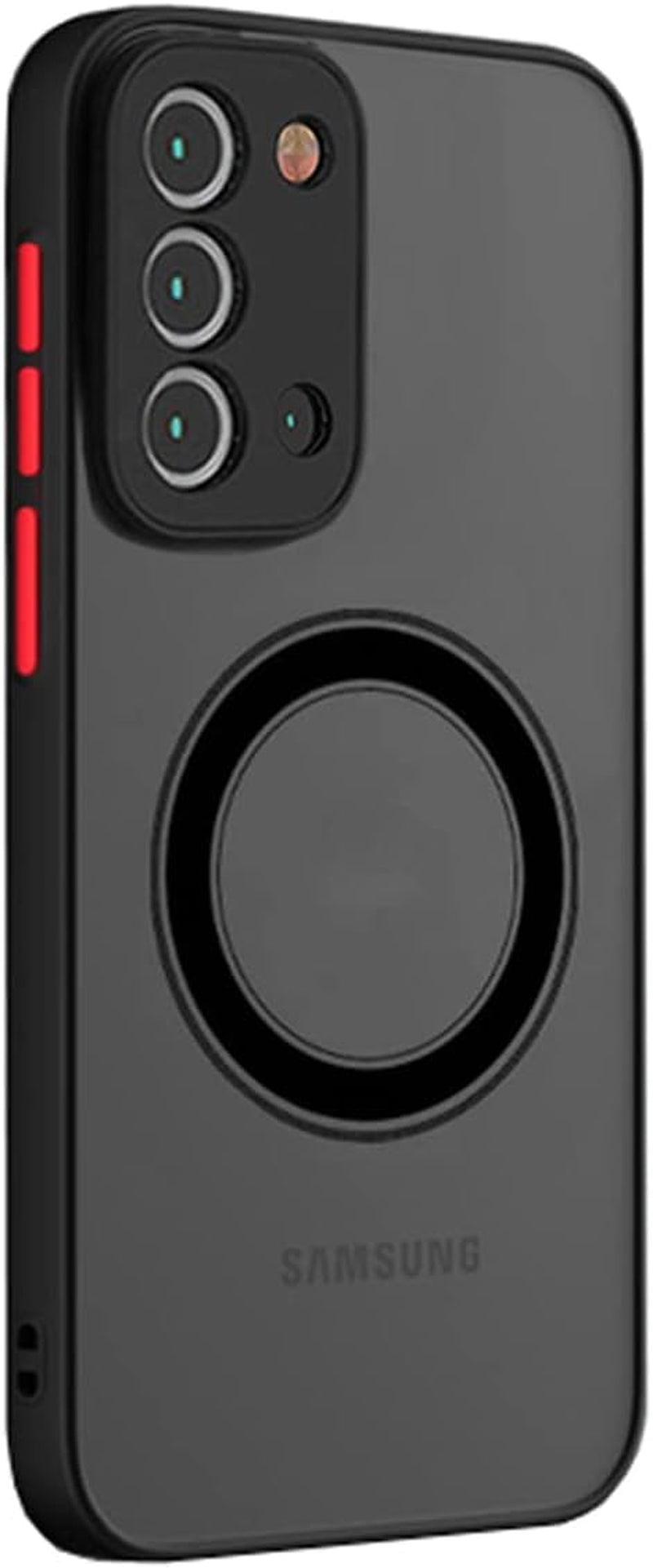 Doowear Galaxy Note 20 Case Magnetic [Support Magsafe Charger] Wireless Anti-Scratch Shockproof Matte Clear Full Camera Protection Slim Thin Phone Cover Case for Samsung Galaxy Note 20 5G-Black  Doowear   