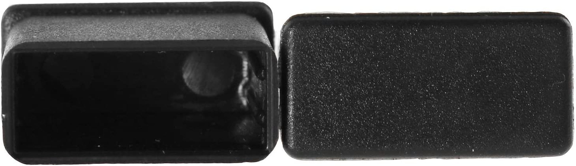 DTTRA 20Pcs Plastic USB Type a Male Anti-Dust Stopper Plug Cover Protector Cap Cover, Black  DTTRA   