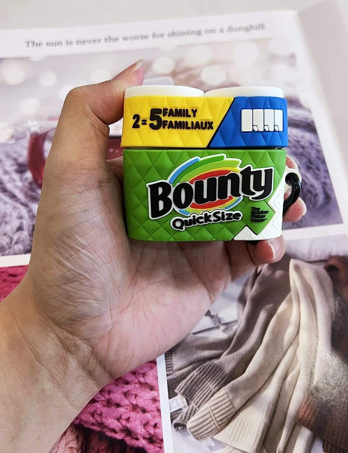 Adorable Case for Apple Airpods Pro Anime Cartoon Cute Kawaii Protective Case Anti-Fall Headphone Case for Airpod Pro Case Cover (Tissue, Airpods Pro)  KIRDEIVY   