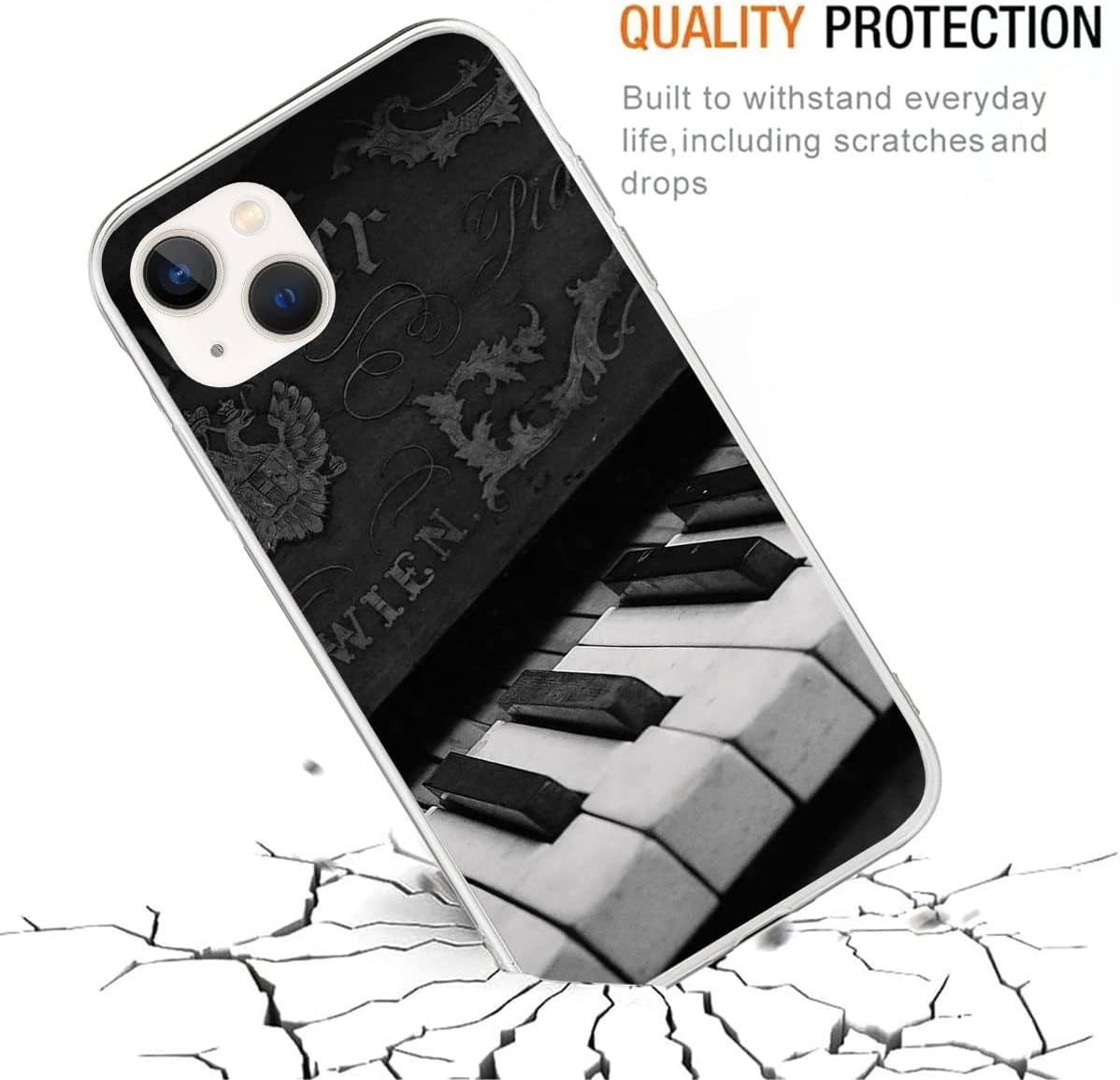 Compatible with LG G7 | LG G7 Thinq | LG G7 Fit | LG G7 One Case Piano Ladder Go toward Success 5 Cool Kids Girls Women Man Soft Flexible TPU Silicone Phone Case Clear  PTGVCTA   