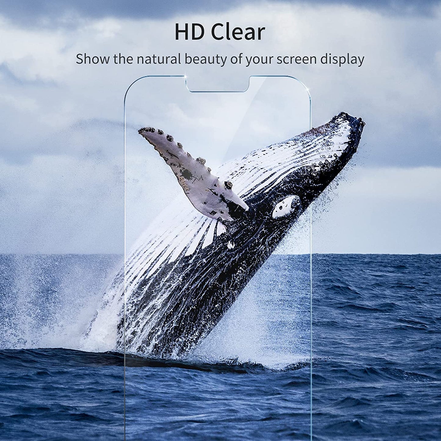 Unbreakcable Screen Protector for Iphone 14/13/13 Pro [2-Pack] Double Shatterproof Tempered Glass [Easy Installation Frame] [9H Hardness] [99.99% HD Clear] [Bubble Free] for Apple 14/13/13 Pro 6.1''  UNBREAKcable   